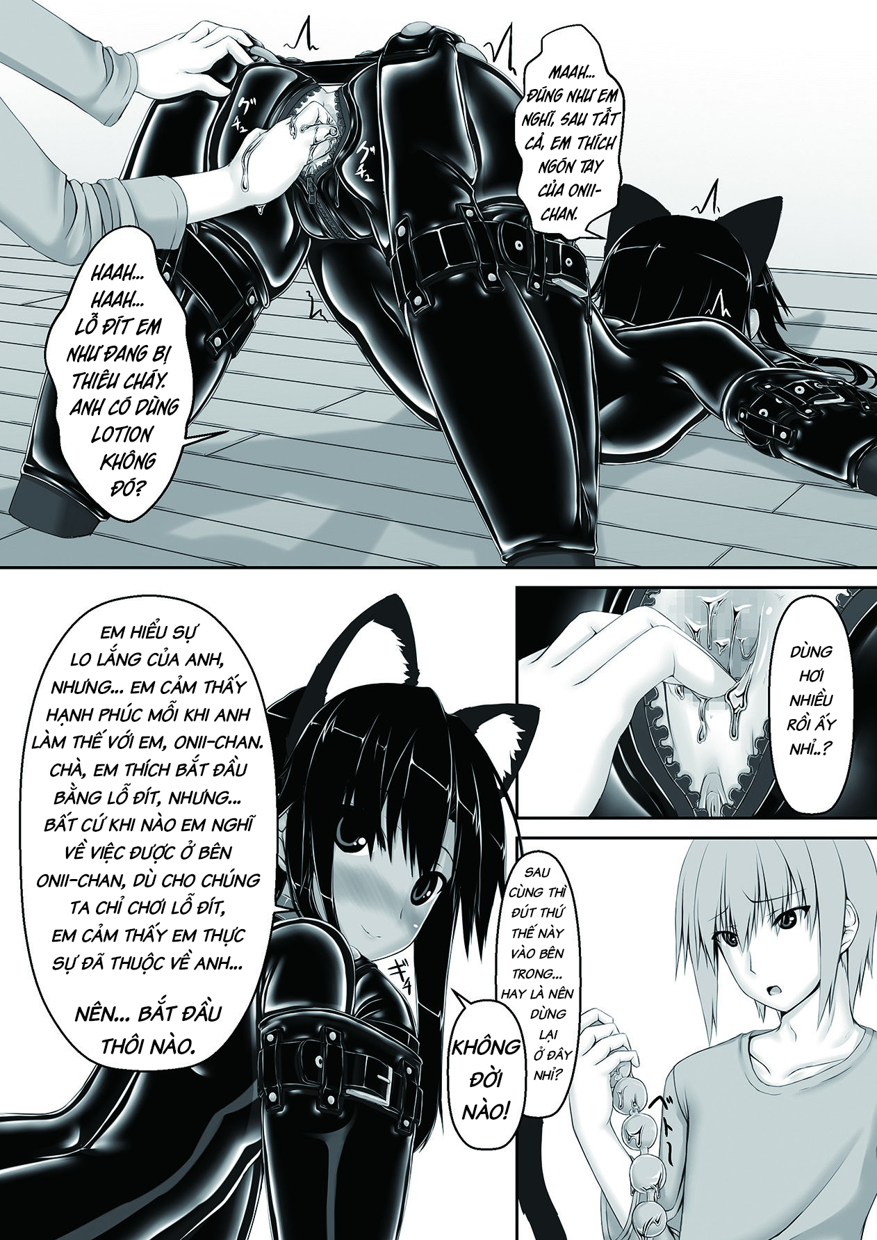 Đọc truyện hentai Kuroneko Choco Ice - Chap 3