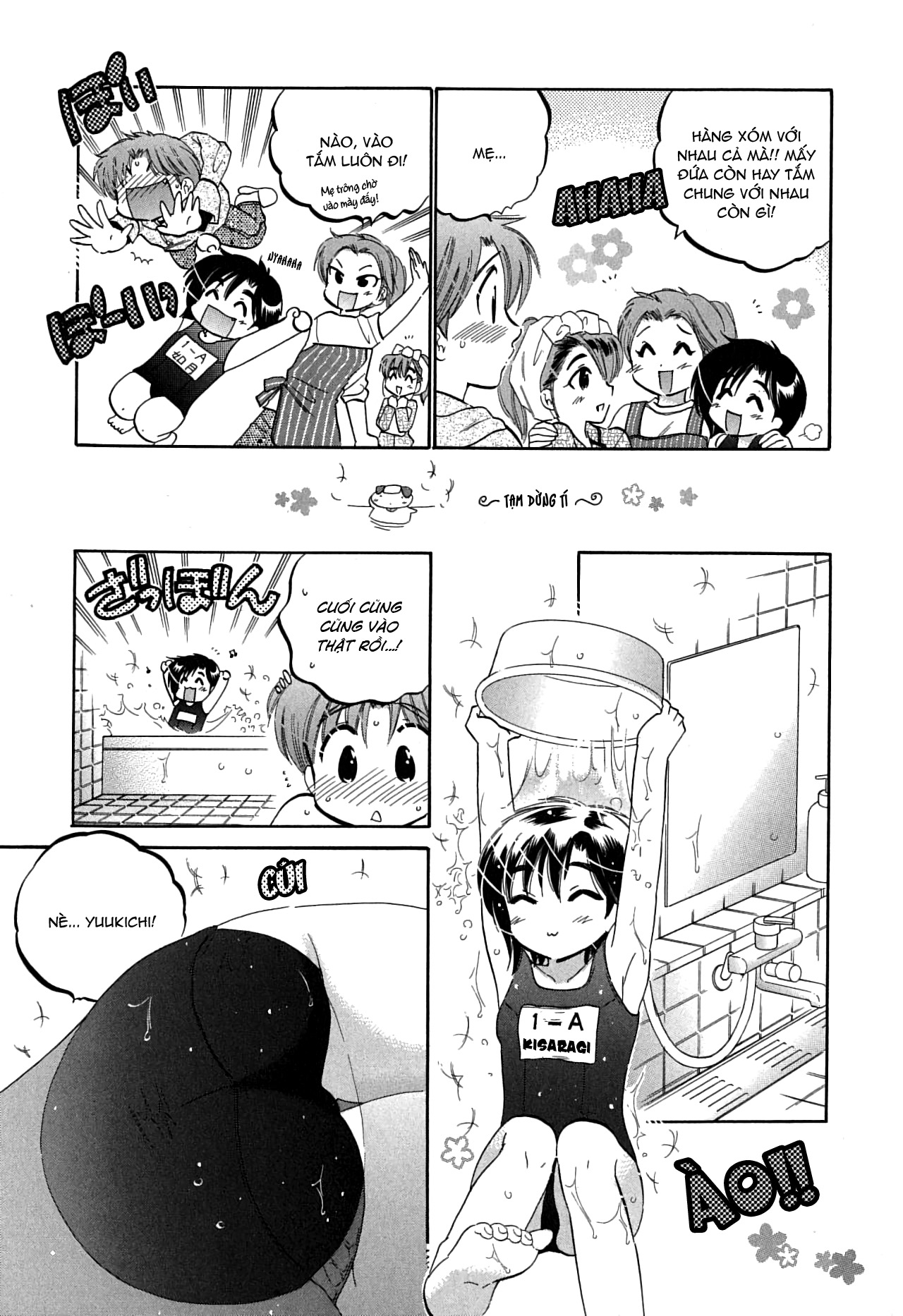 Đọc truyện hentai Mako-chan to Asobo! - Chap 3: Cùng chơi ở nhà tắm nào