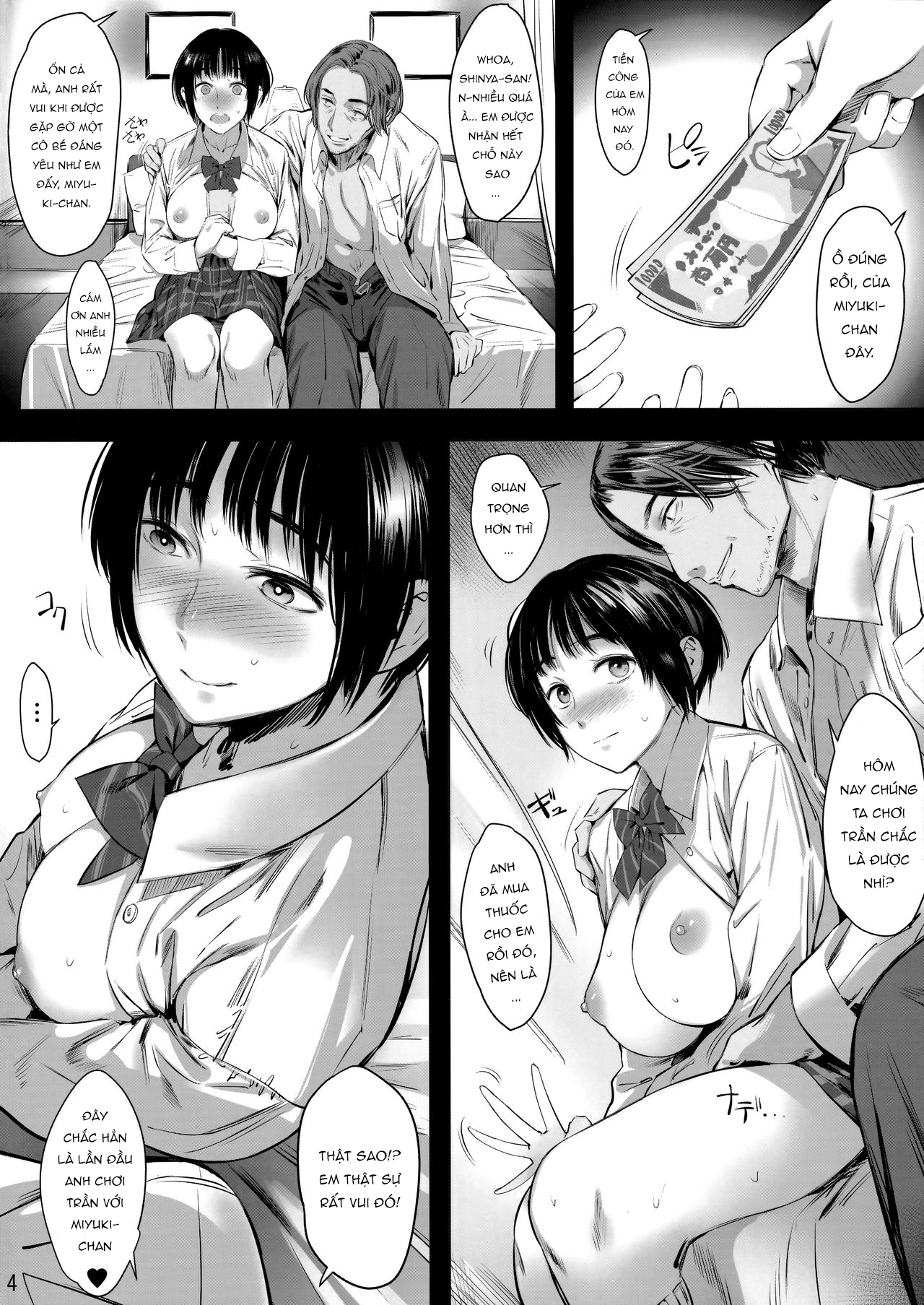Đọc truyện hentai Tiếng Gọi Đồng Tiền - Chap 1 - Nổ cặc