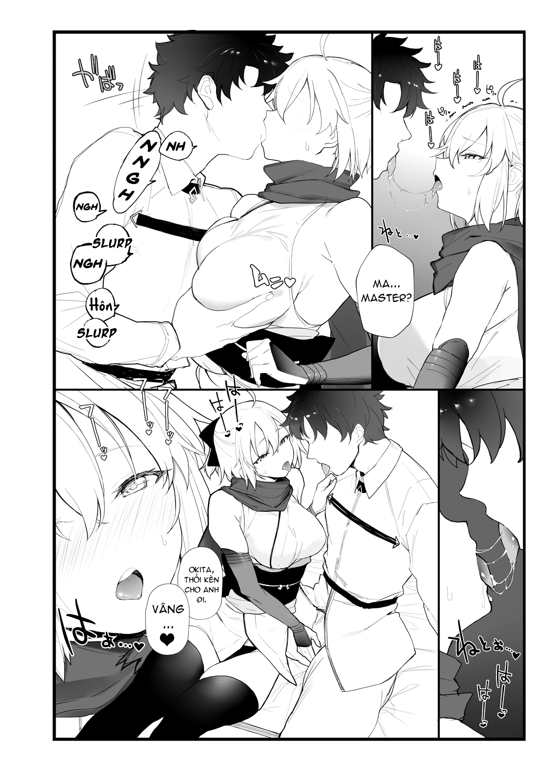 Đọc truyện hentai Cuốn sách của Okita - Oneshot