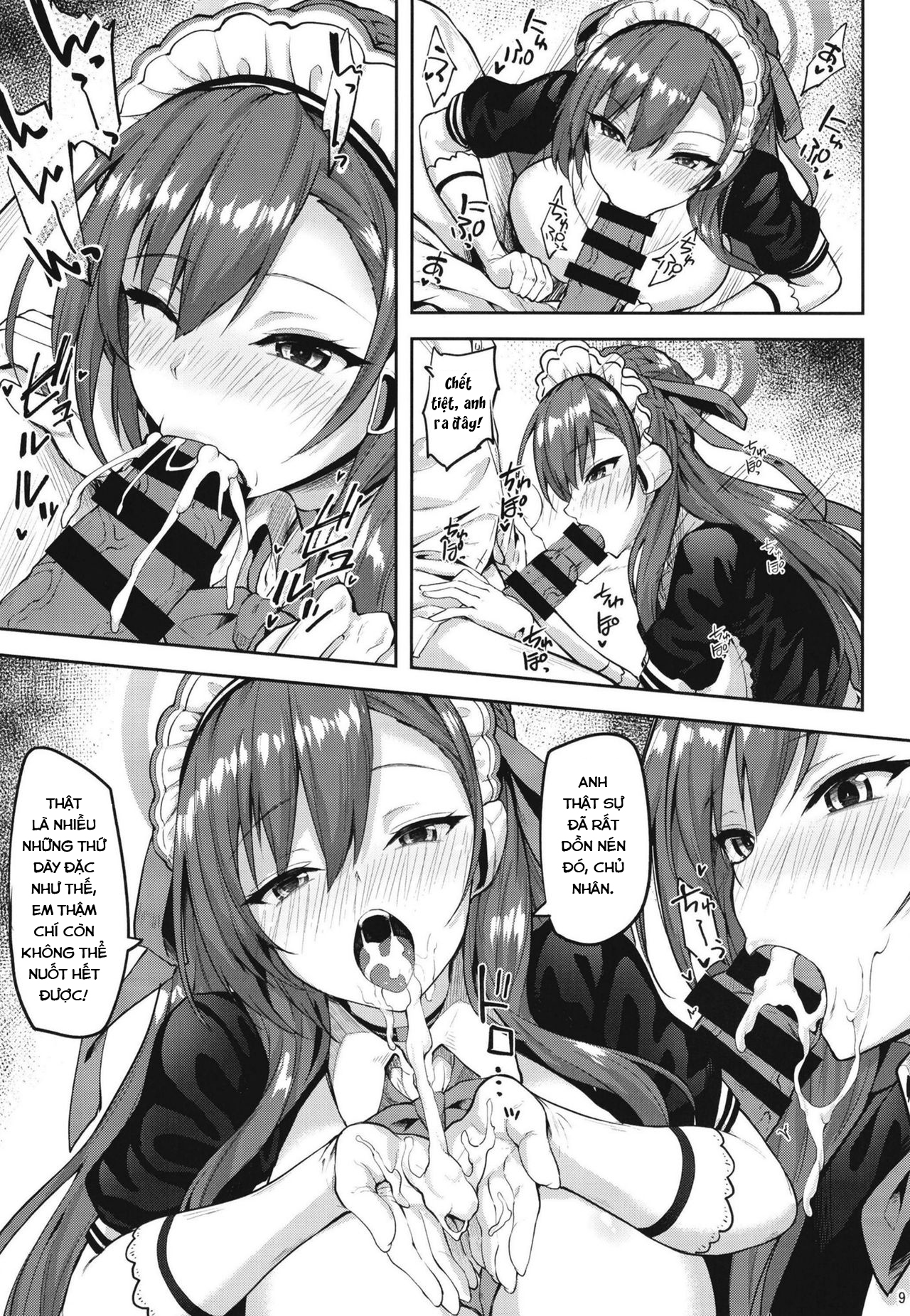 Đọc truyện hentai Goshujin-sama to Issho (Blue Archive) - Oneshot