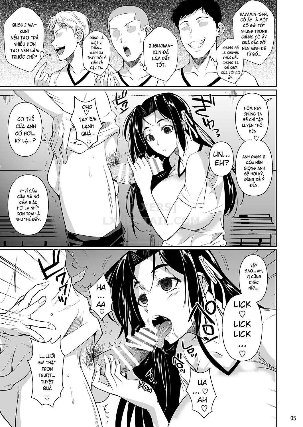 Đọc truyện hentai Hayami-San Wa Me Ga Mienai 2 - Chap 2