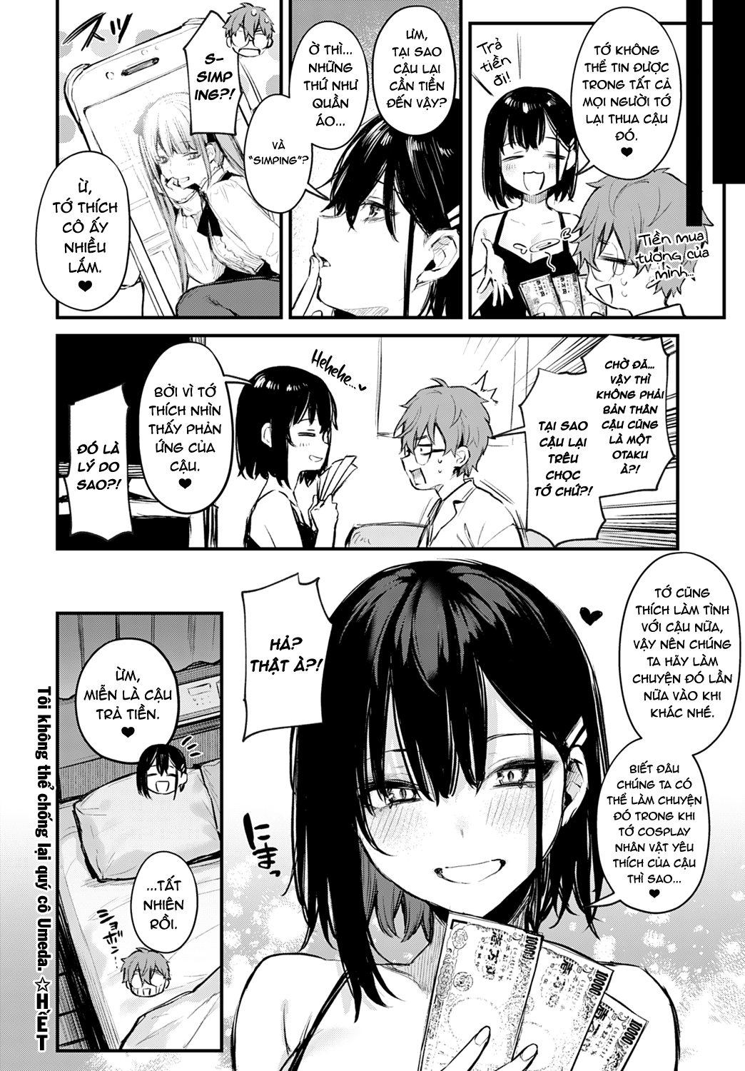 Đọc truyện hentai Boku wa Umeda-san ni Sakaraenai - Oneshot