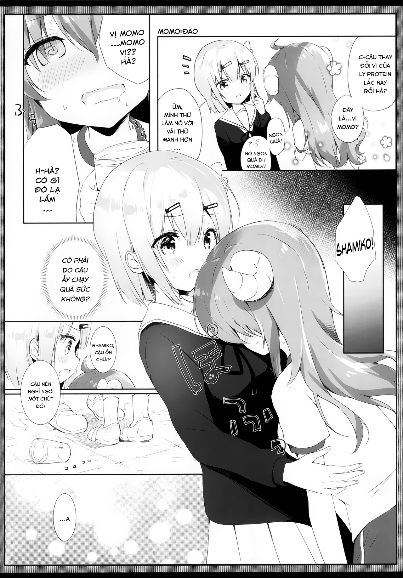 Đọc truyện hentai Shamiko wa Yokoshima Mazoku dattan da ne - Oneshot Ngọt