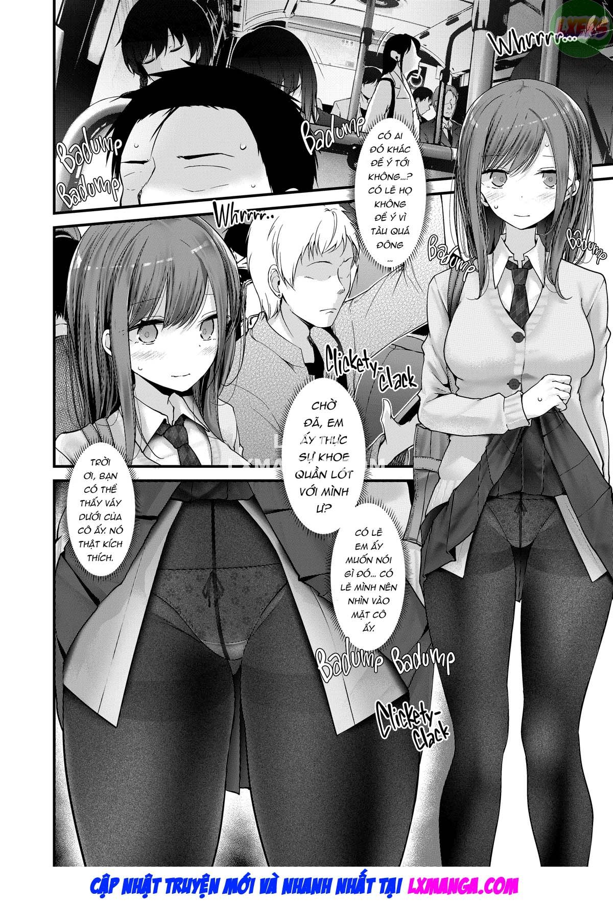 Đọc truyện hentai Dirty Deeds on the Way to Work - Chap 4