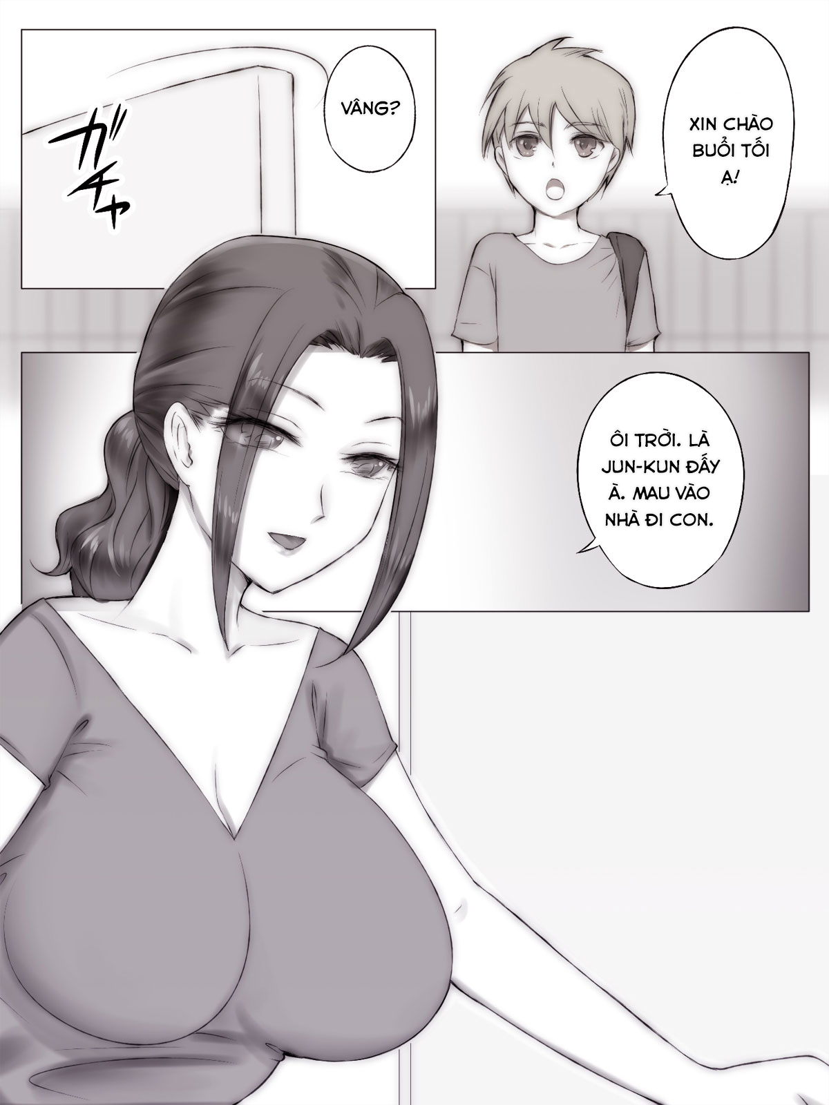 Đọc truyện hentai Mùa hè vui vẻ với mẹ bạn - Chap 1