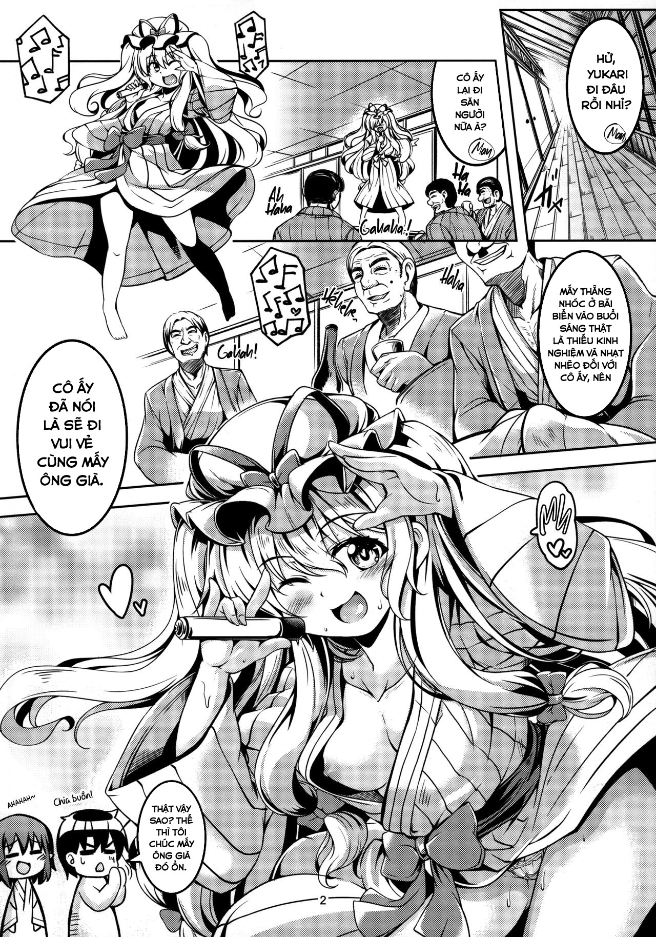 Đọc truyện hentai Cuộc sống cùng các bé Tengu xinh đẹp - Chuyến du lịch đến Atami - Oneshot