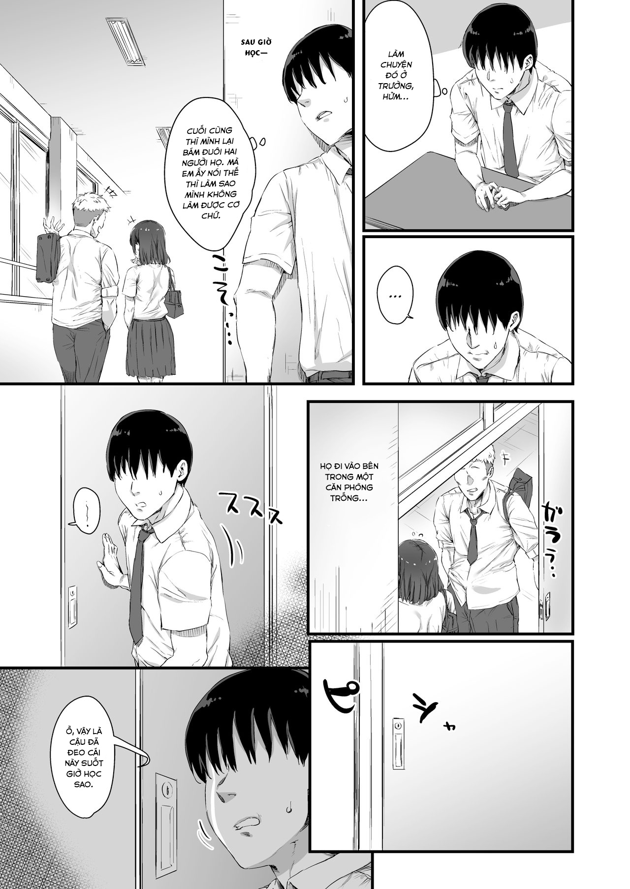Đọc truyện hentai Cậu bạn trai thích bị cắm sừng và cô bạn gái tóc che mắt - Oneshot