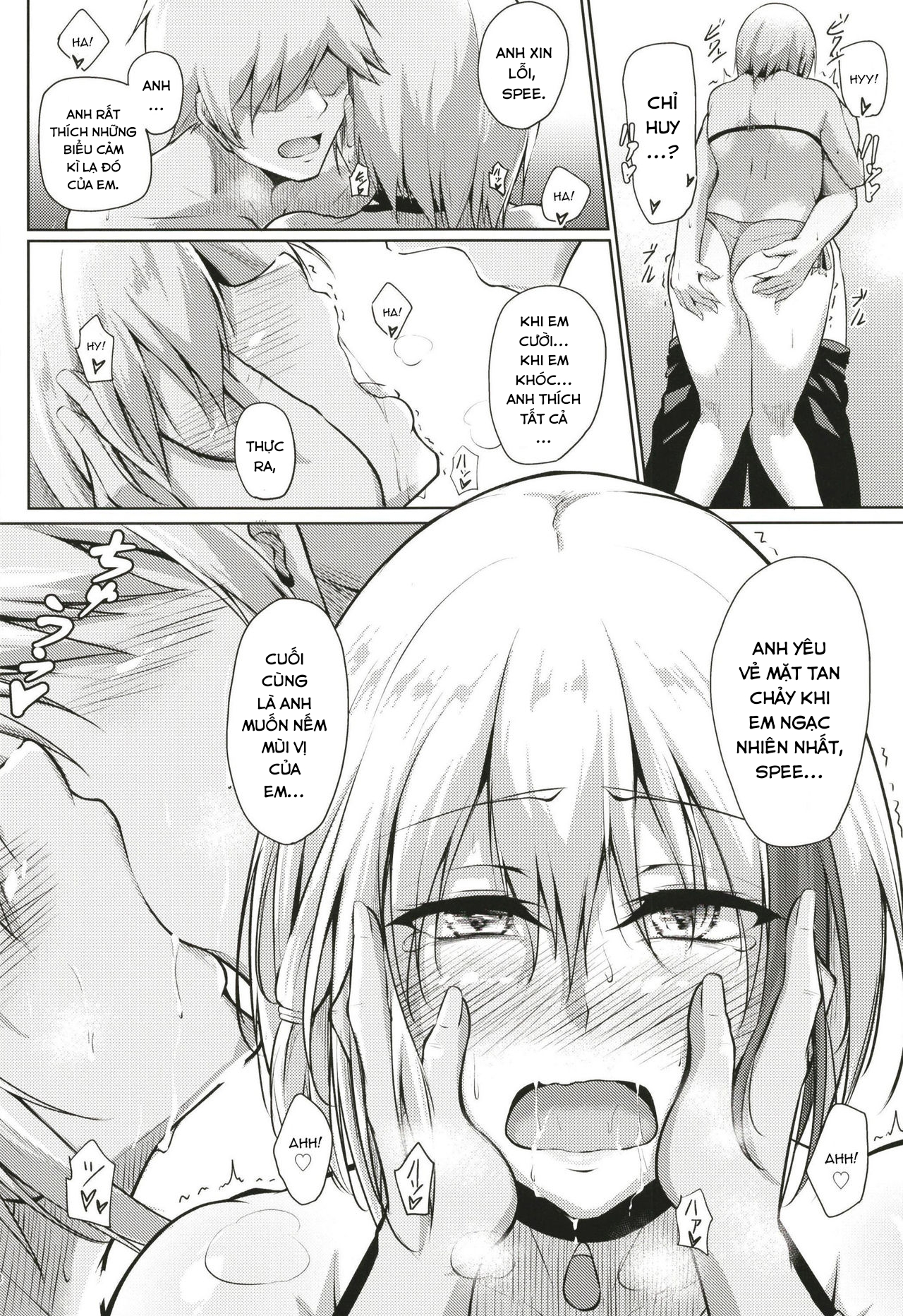 Đọc truyện hentai Afureru Kurai, Kimi ga Suki. Ni (Azur Lane) - Oneshot