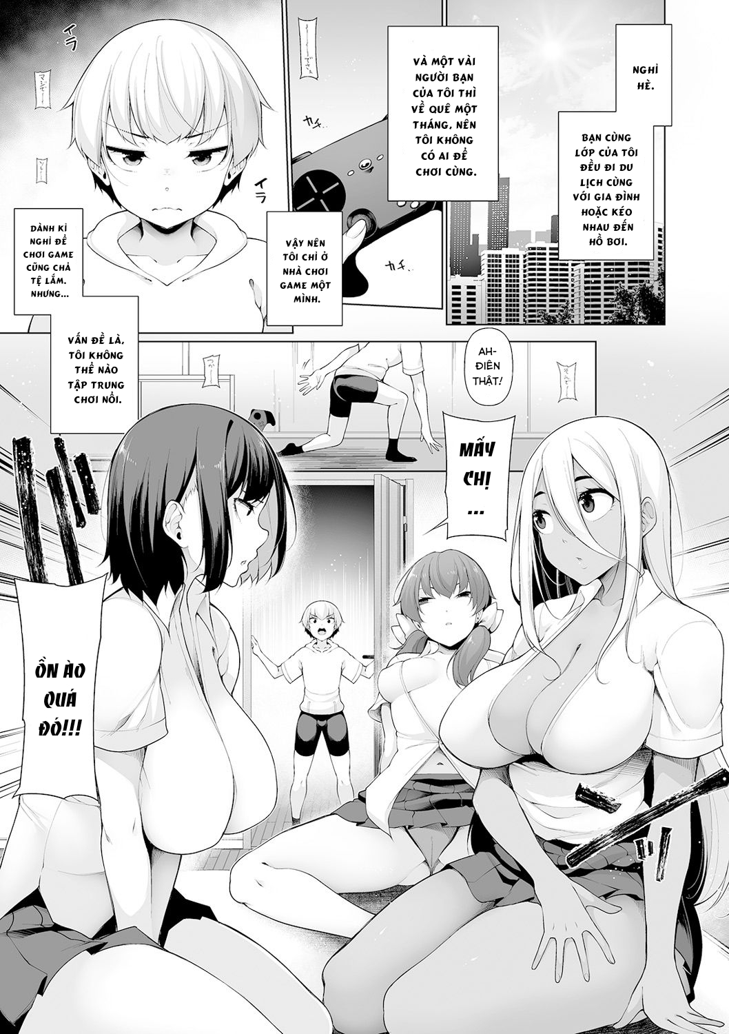 Đọc truyện hentai Zenbu Gal na Nee-chan no Sei - Chap 1