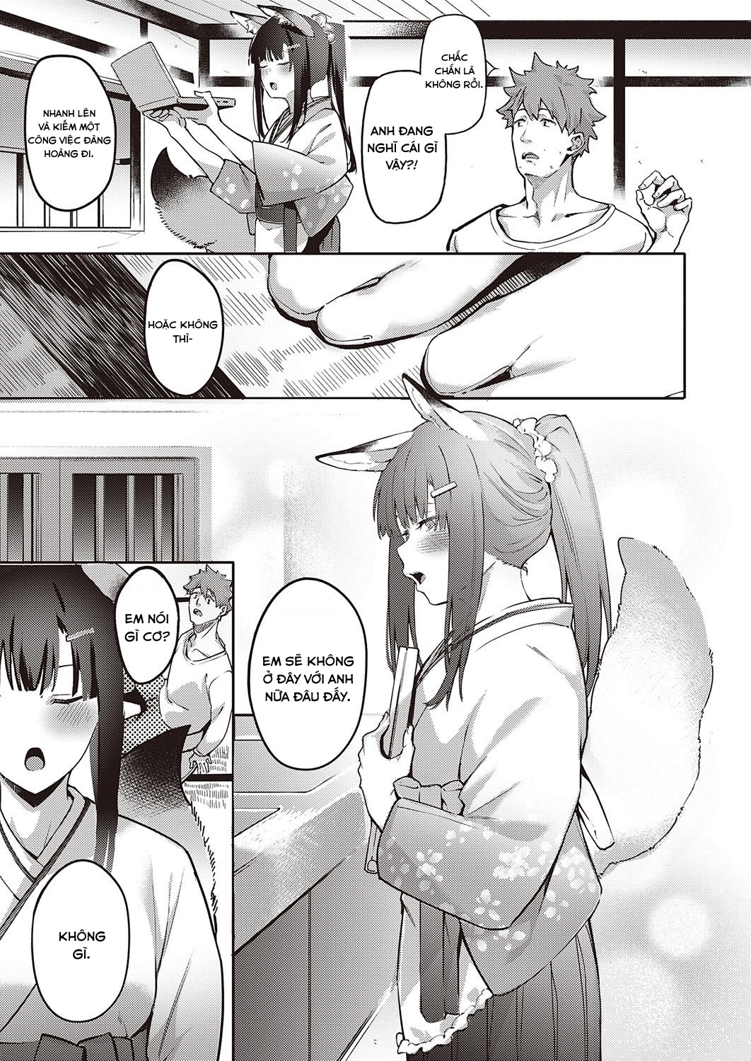 Đọc truyện hentai Thất Nghiệp Tôi Không Chuyển Sinh Mà Đi Đụ Em Hầu Gái Cáo - Oneshot