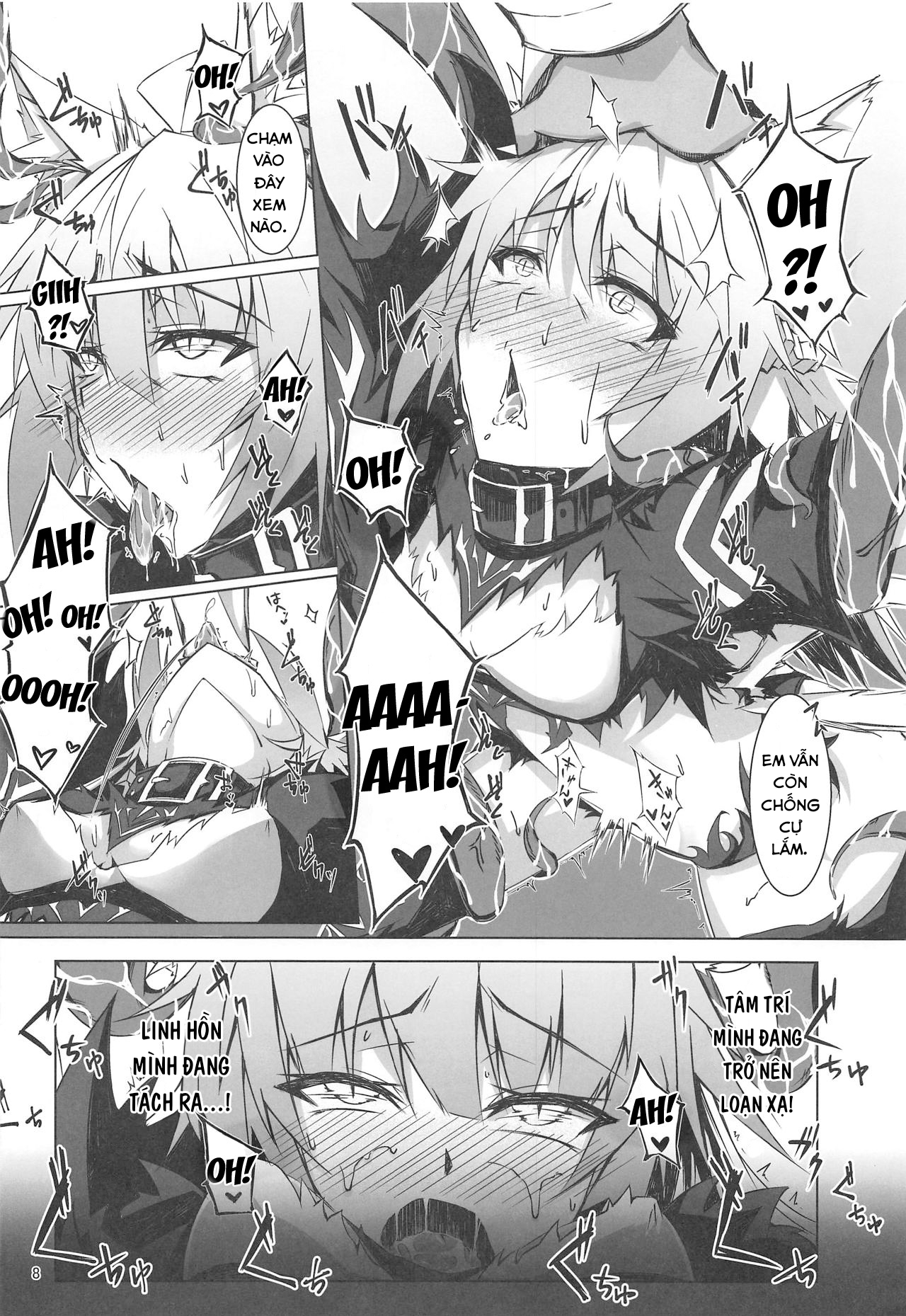 Đọc truyện hentai Ryouken wa Mesuinu Rashiku - Oneshot