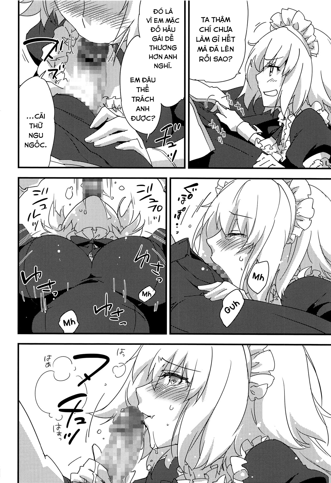Đọc truyện hentai Hầu gái Jeanne, phục vụ nào! - Oneshot