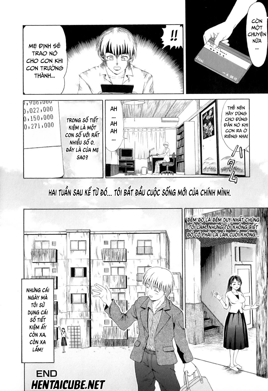 Đọc truyện hentai Khát khao mẹ và con trai - Chap 4 - Mẹ làm gái