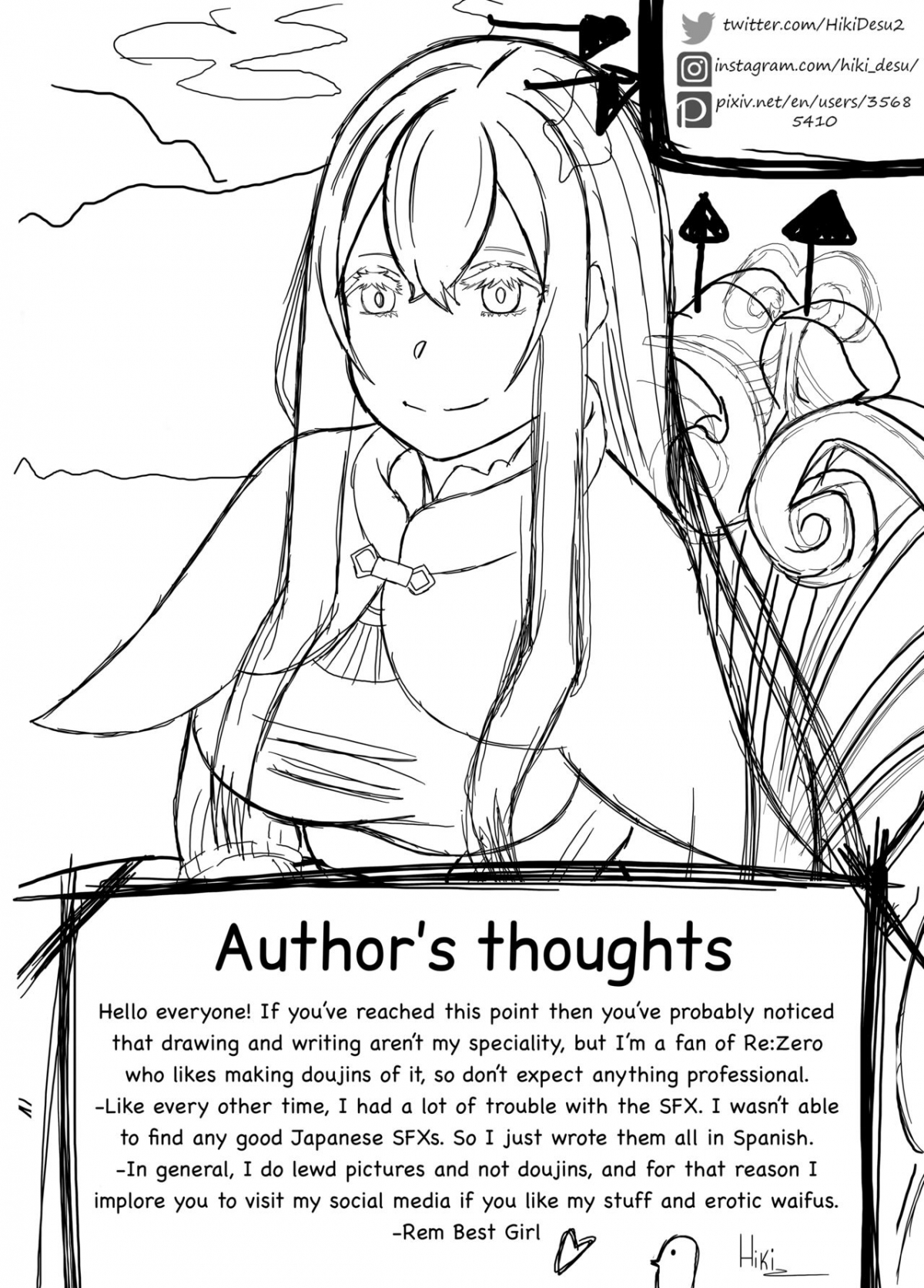 Đọc truyện hentai Re:Zero `Tea Time 2` Doujin - Oneshot