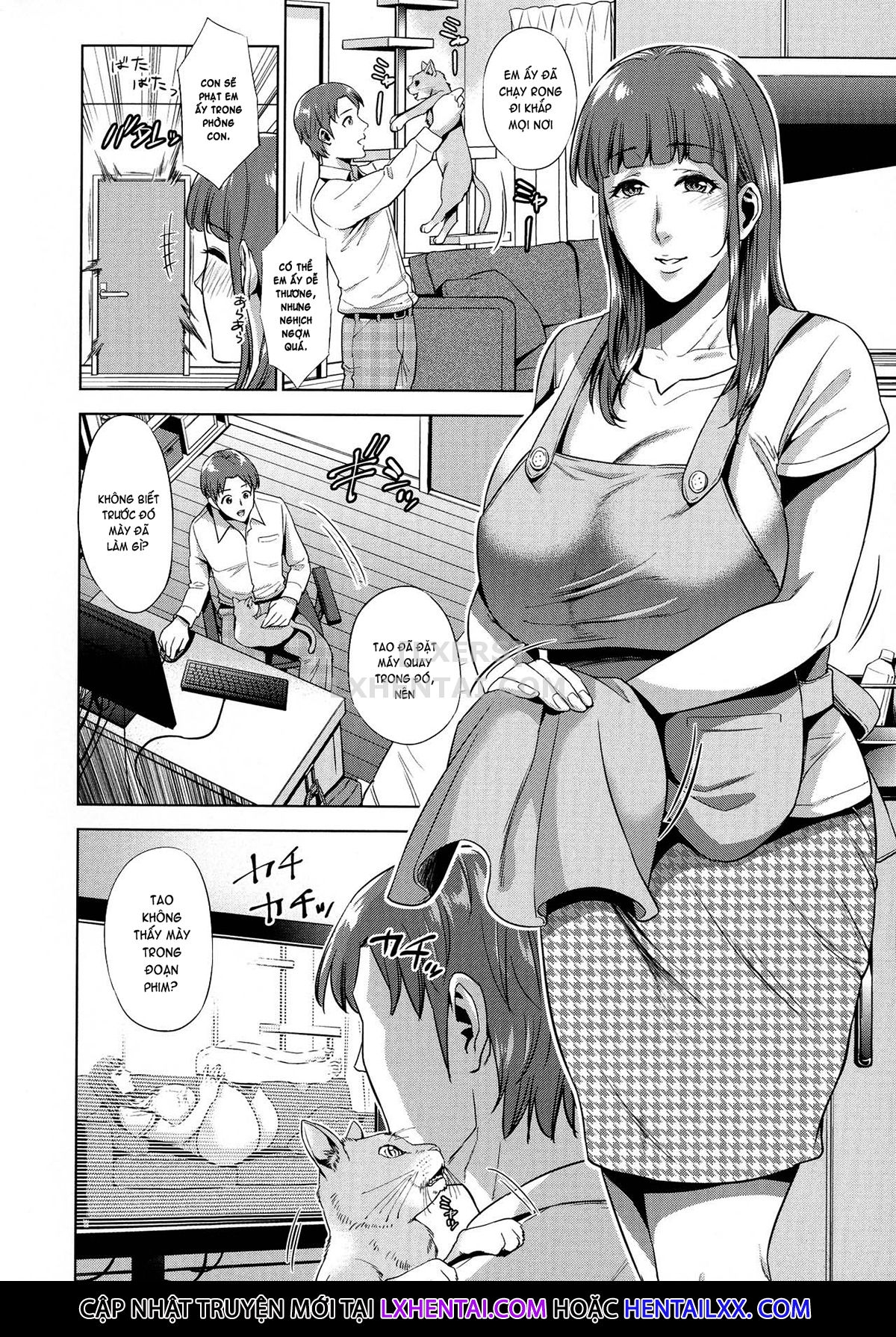 Đọc truyện hentai The Day I Connected With Mom - Chap 6