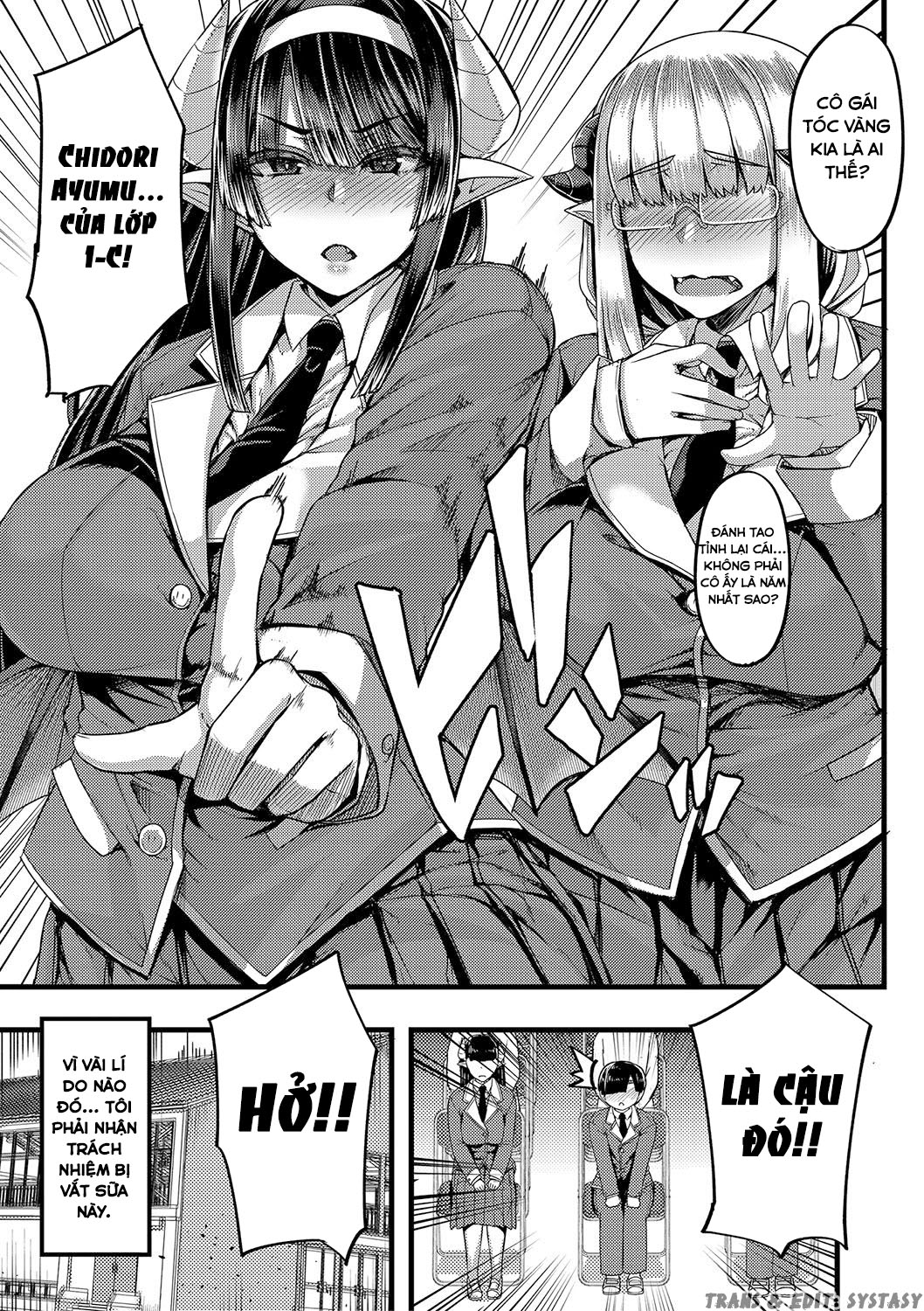 Đọc truyện hentai Succubus Sakusei-bu - Chap 1