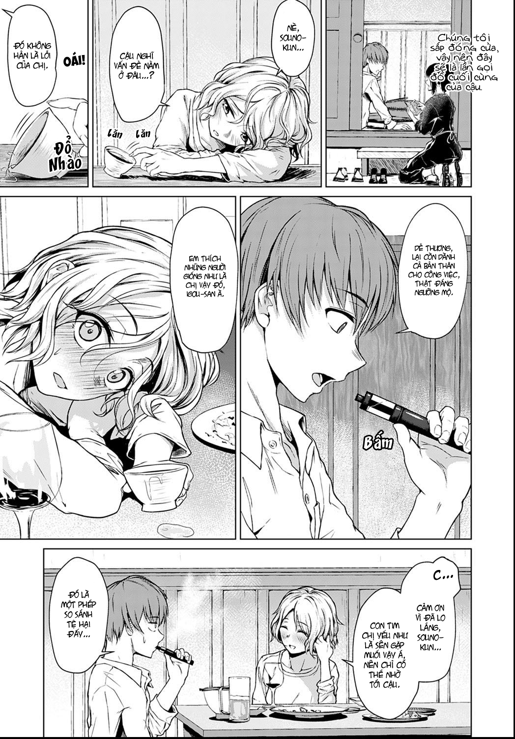 Đọc truyện hentai Bukiyou na Shitagokoro - Oneshot