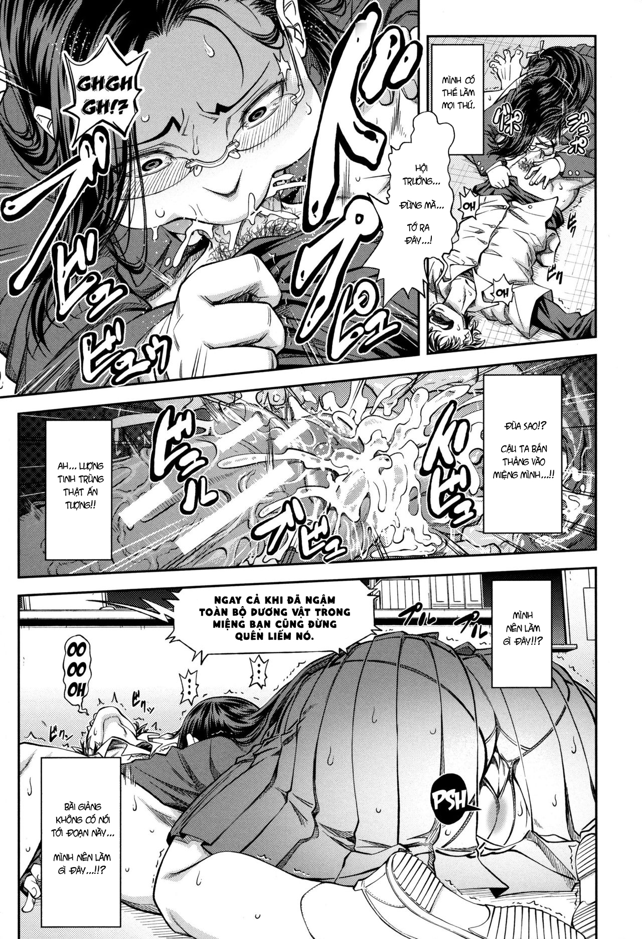 Đọc truyện hentai Tôi sẽ làm chuyện đó một cách nghiêm túc (Hội trưởng hội học sinh) - Chap 1