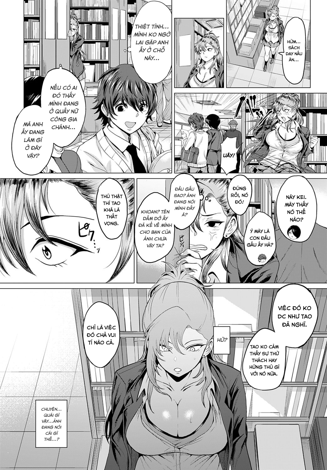 Đọc truyện hentai Boku to Furyou to Okujou de - Oneshot