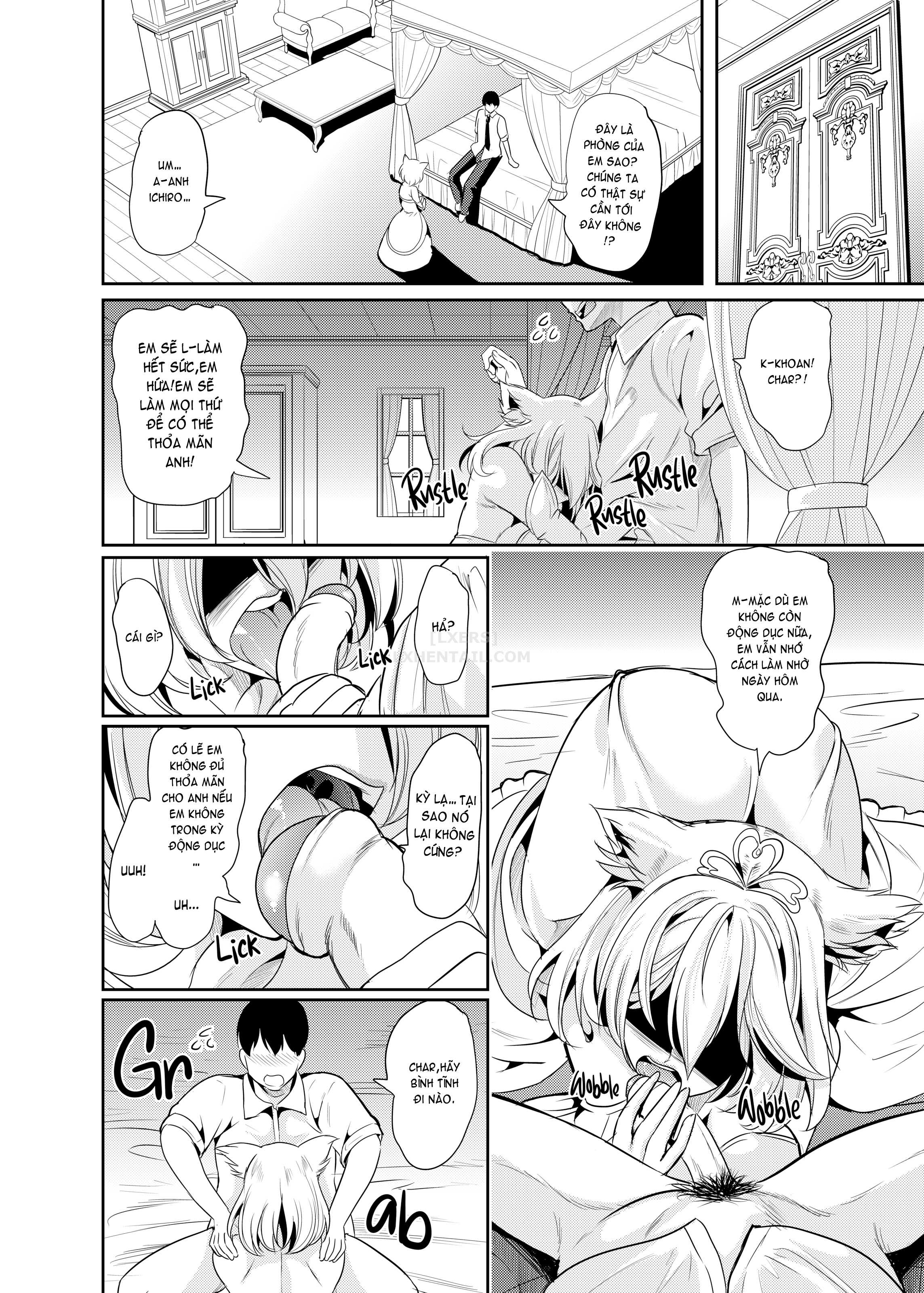 Đọc truyện hentai My Harem in Another World Collection Chap 4 Eight-Way Huge Cat Orgy!