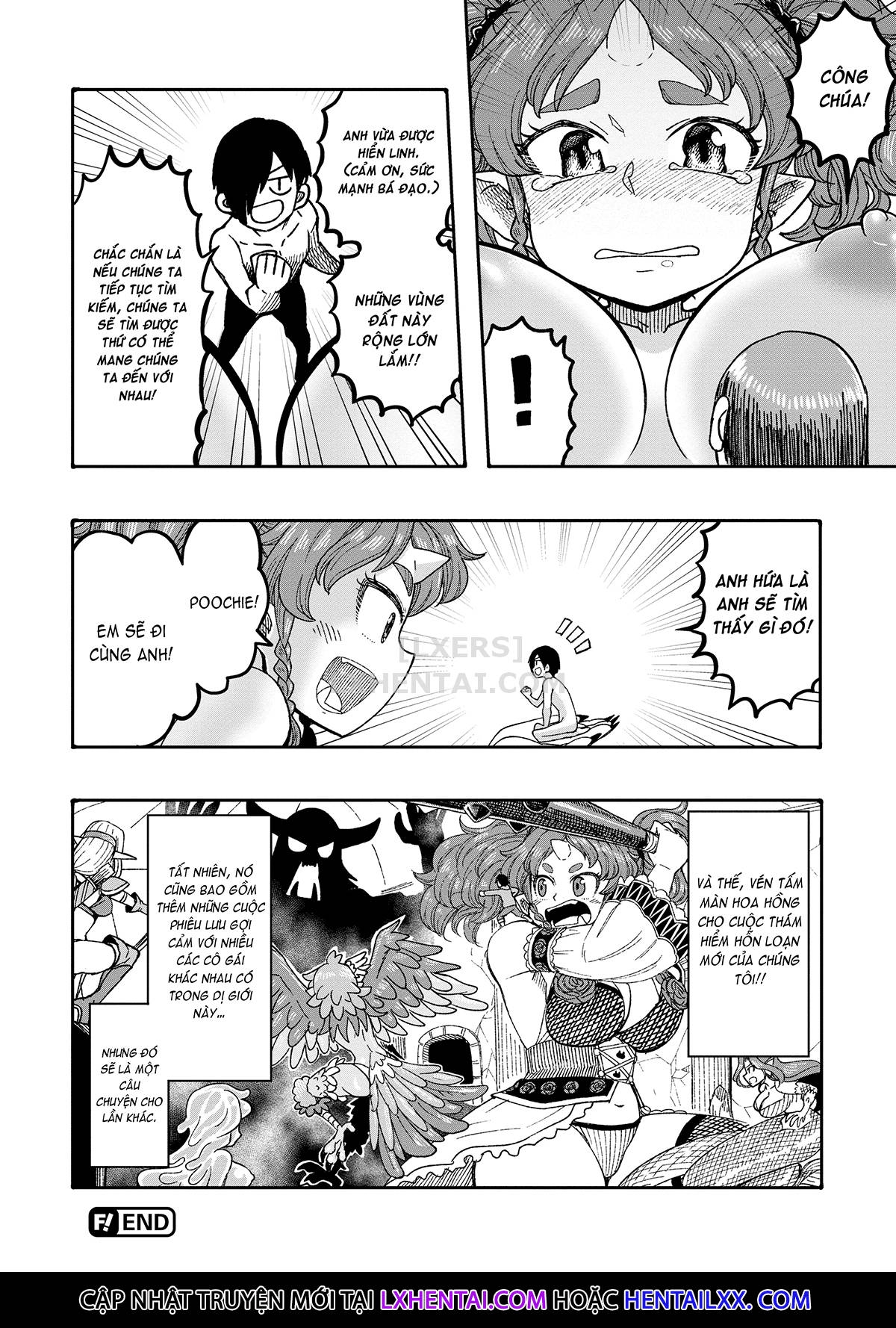 Đọc truyện hentai Monster Girls With a Need for Seed - Chap 7 - The Story of a Giantess from Another World with a Need for Seed