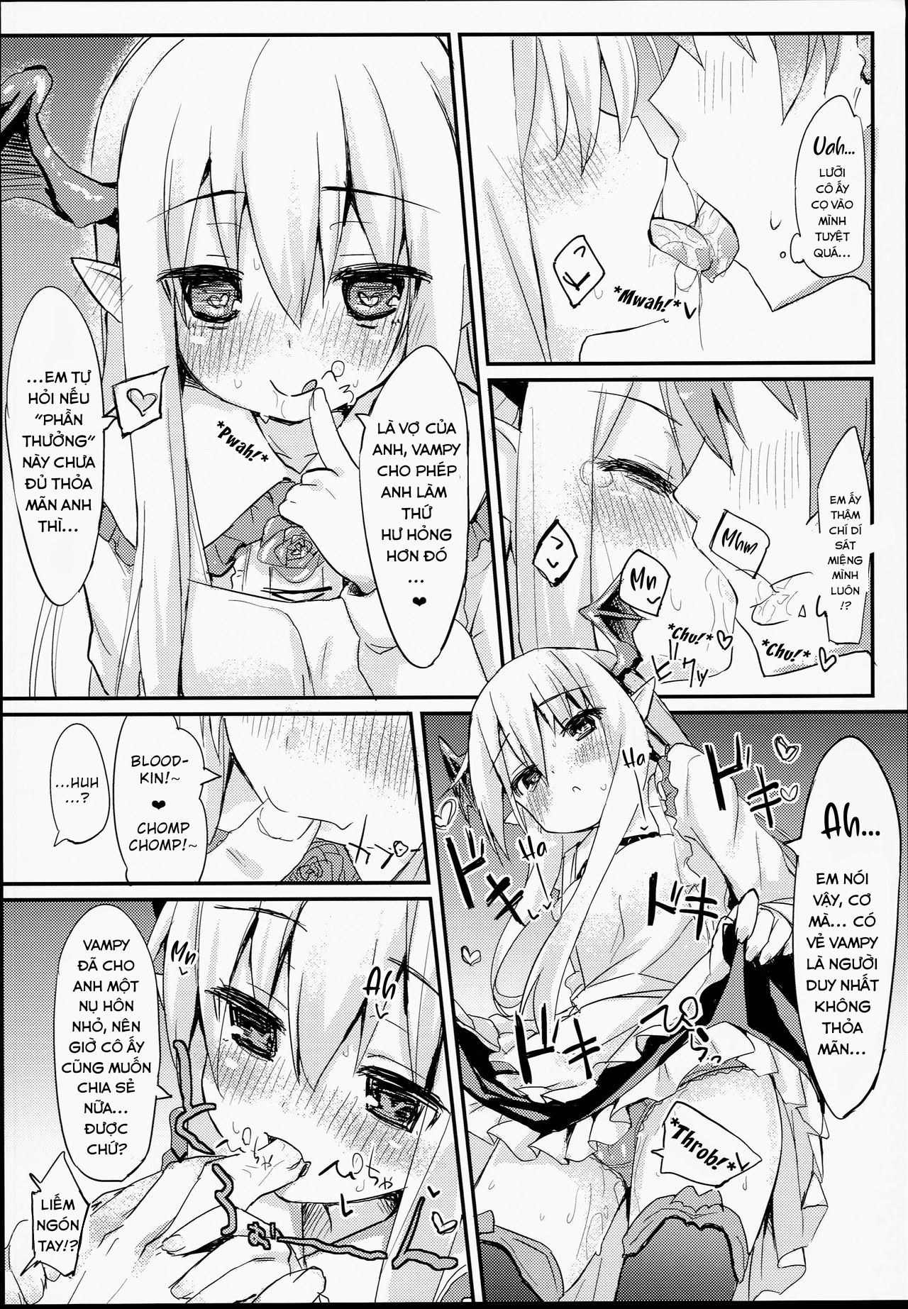 Đọc truyện hentai Vampy-chan Love Love Ecchi Book - Oneshot