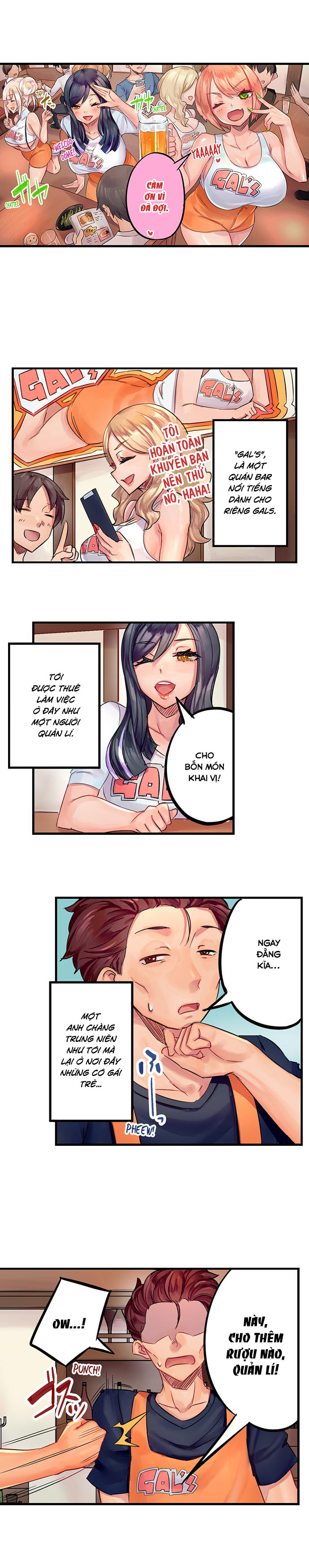 Đọc truyện hentai Trở thành anh quản lí khiến cô gái rám nắng này lên đỉnh - Tập 1: Khởi đầu anh của quản lí