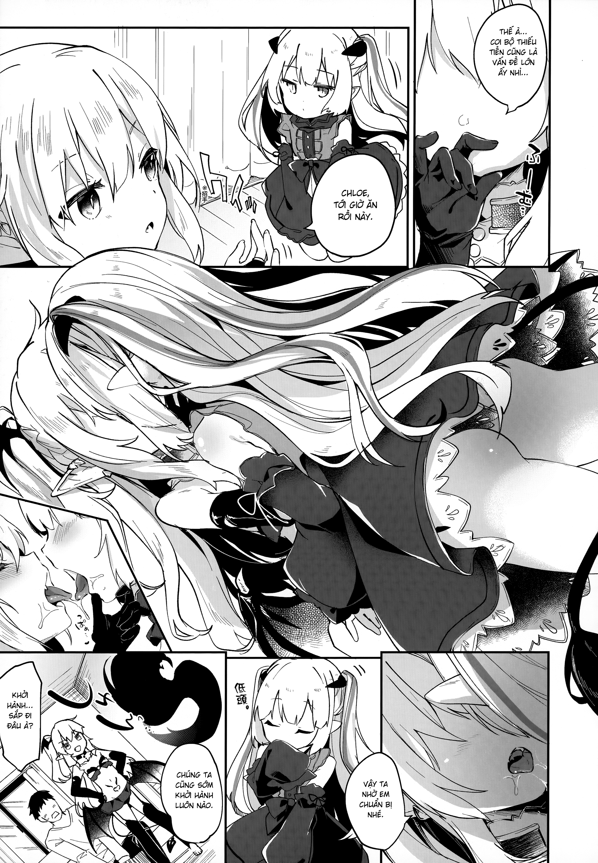 Đọc truyện hentai Nô Lệ Của Tiểu Succubus - Chap 3
