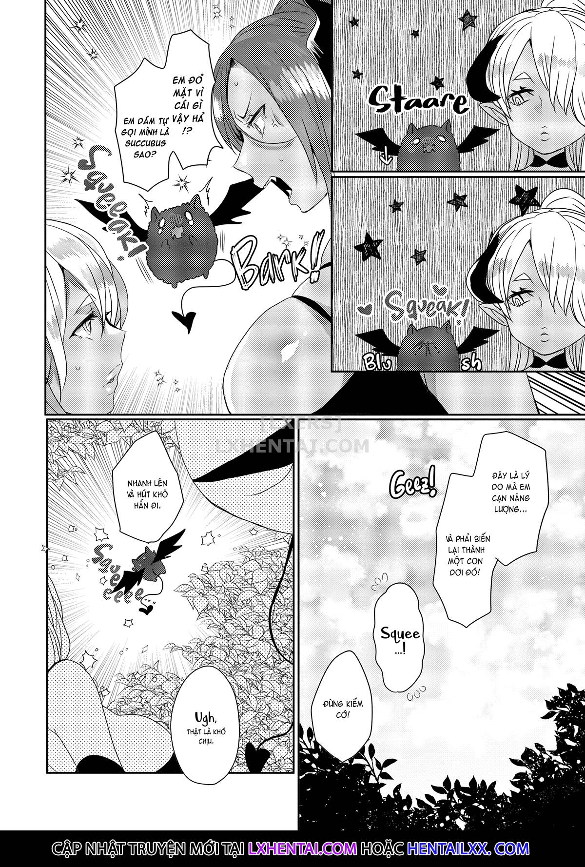 Đọc truyện hentai Monster Girls With a Need for Seed - Chap 8 - My First Succubus