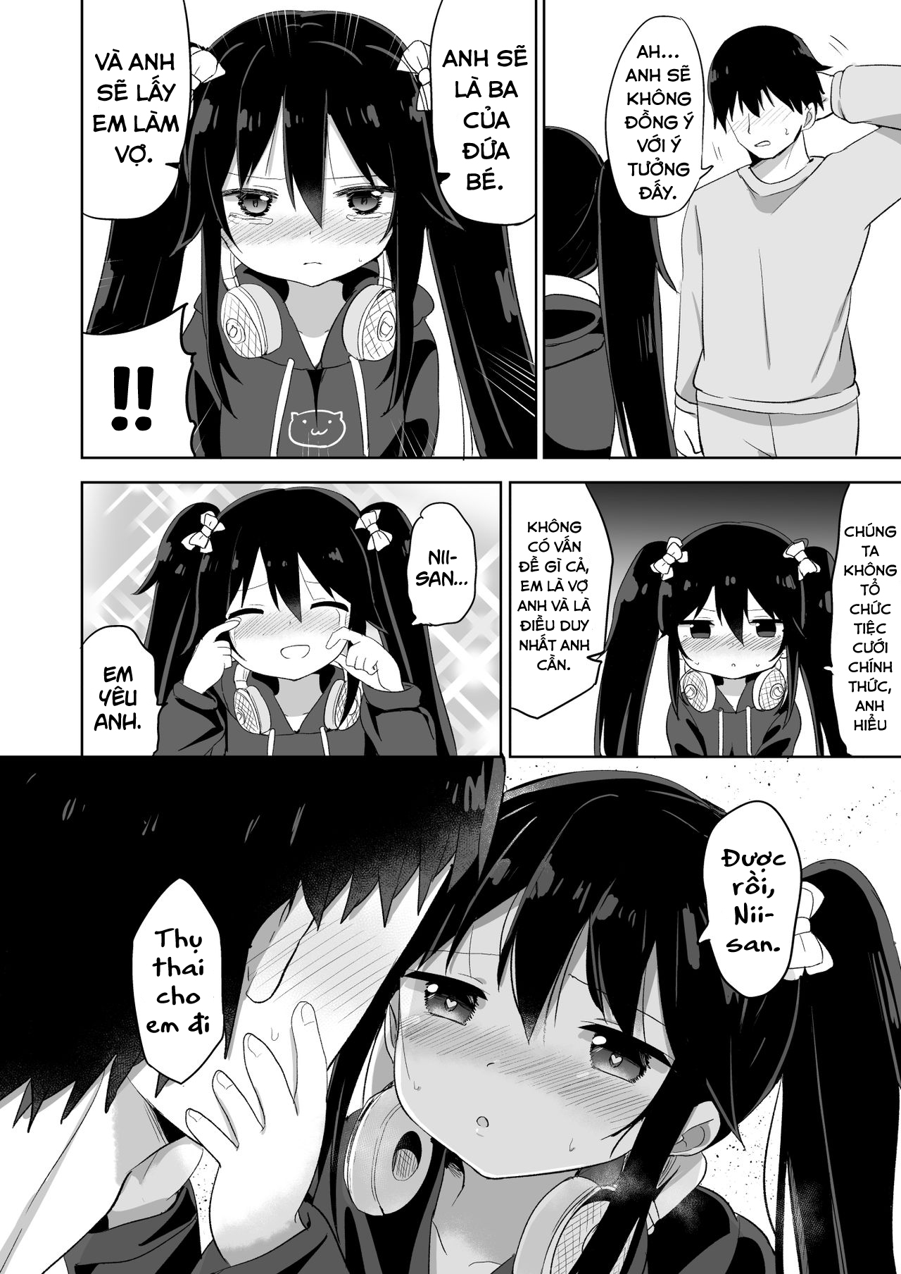 Đọc truyện hentai Đứa em trai succubus - Oneshot - Ngọt