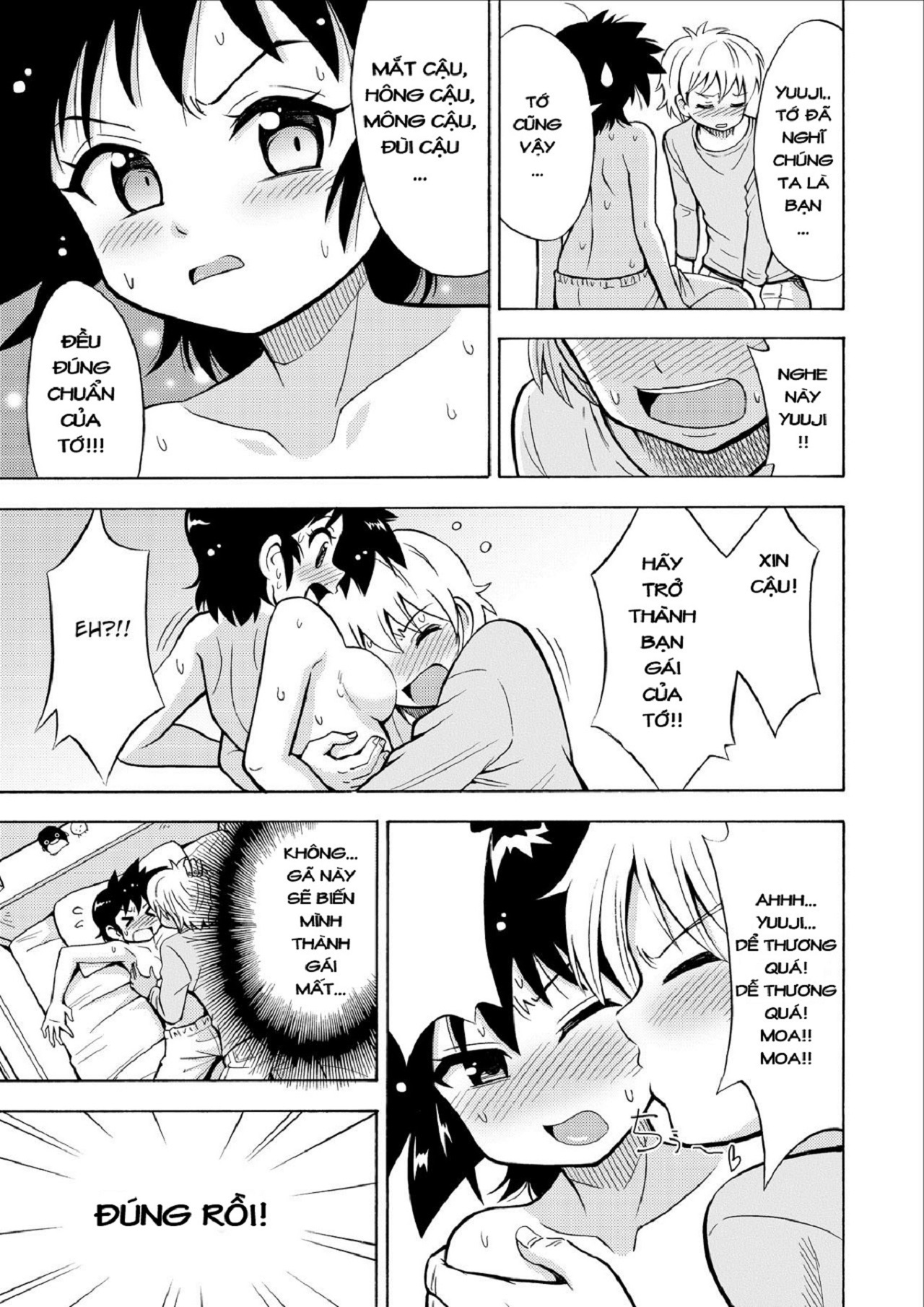 Đọc truyện hentai Nyotaika Influence - Oneshot