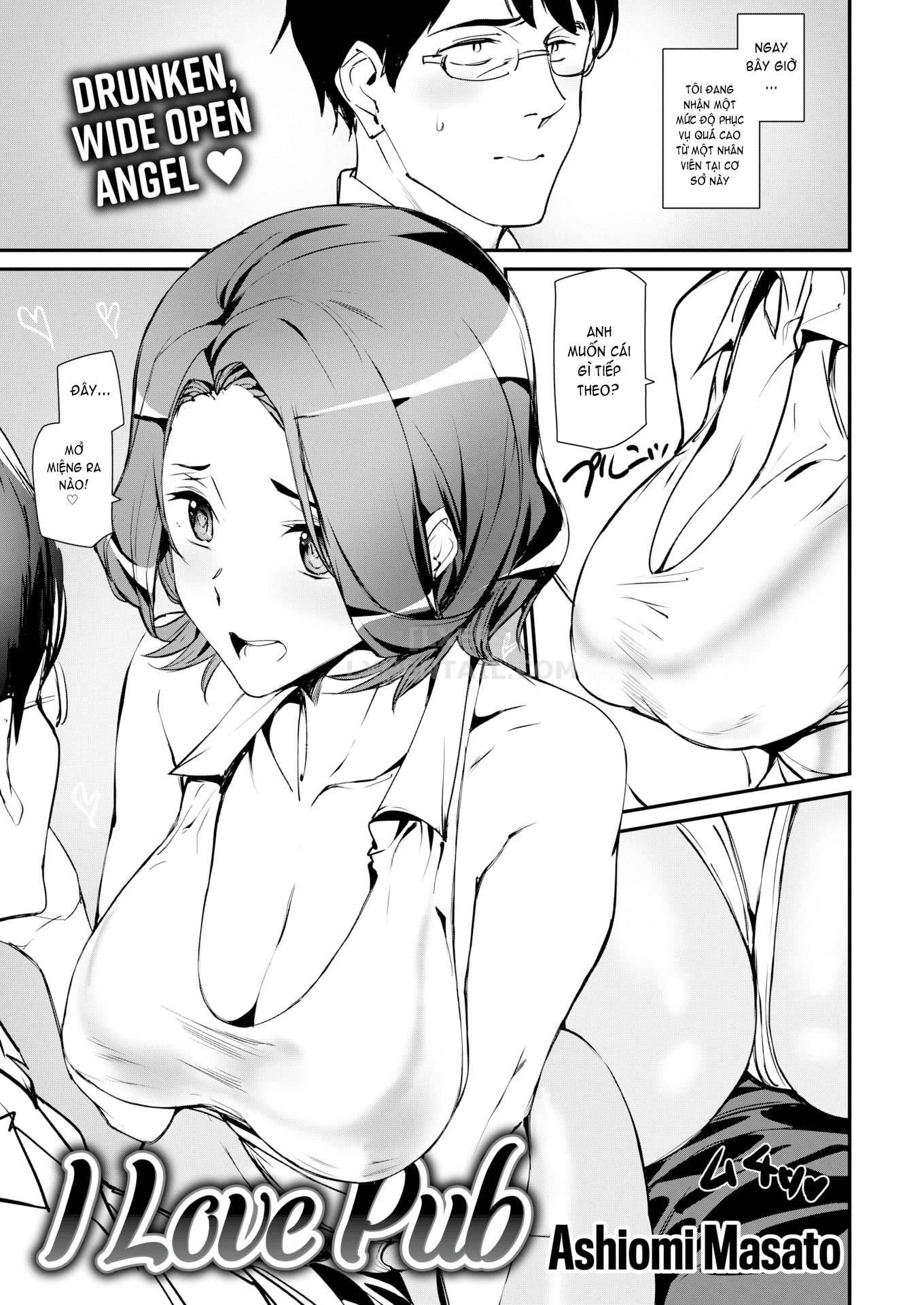 Đọc truyện hentai Gohoushi Zakari - Chap 4 - I Love Pub