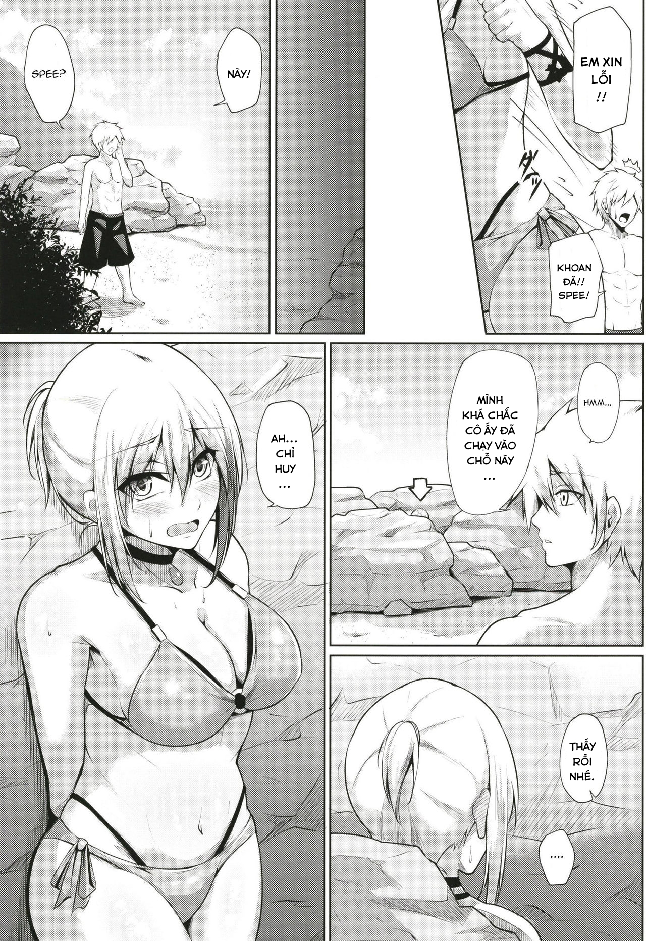 Đọc truyện hentai Afureru Kurai, Kimi ga Suki. Ni (Azur Lane) - Oneshot