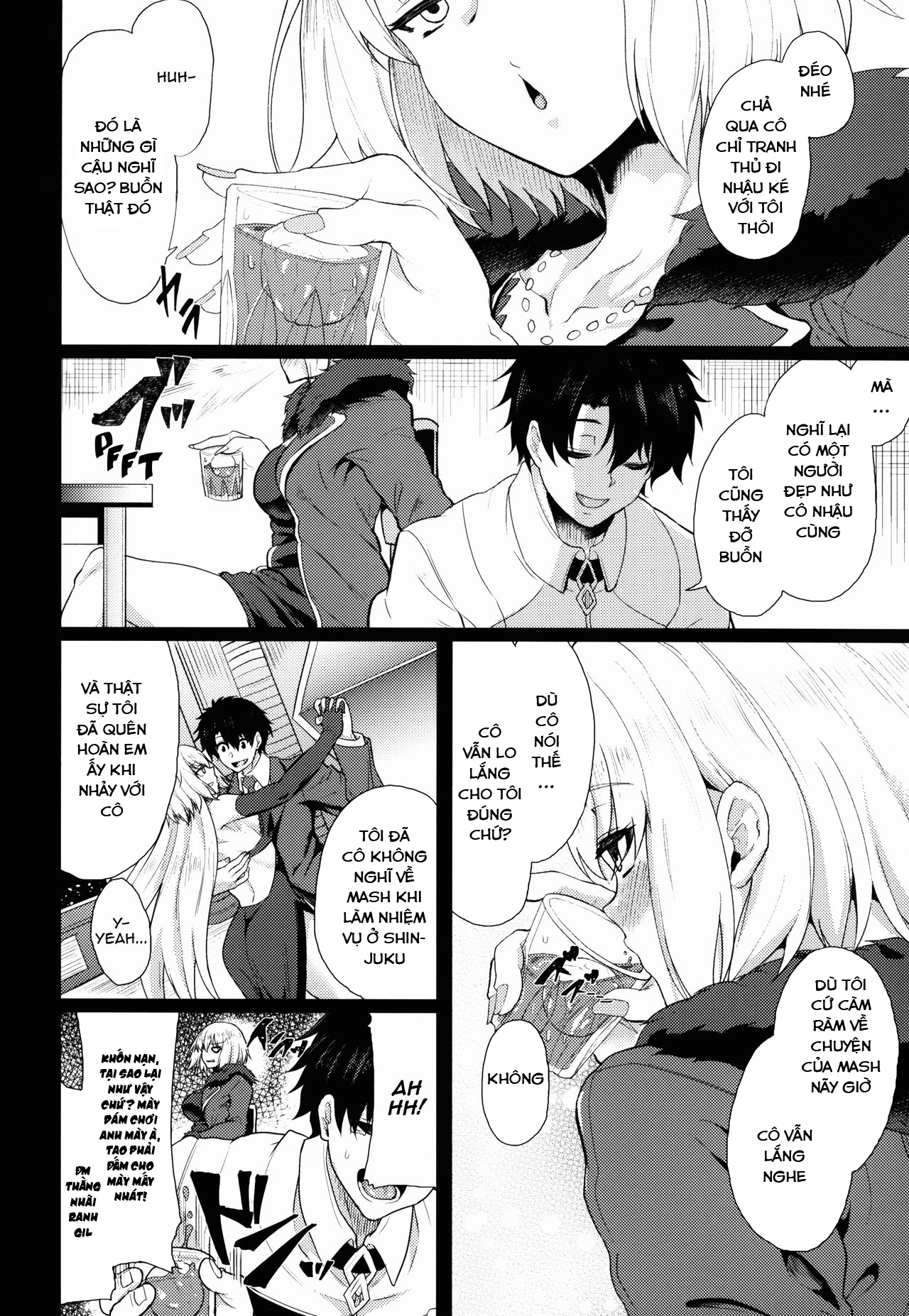 Đọc truyện hentai Shoushin no Boku to Oshi ni Yowasugiru Moto Seijo-sama to (Fate/Grand Order) - Oneshot