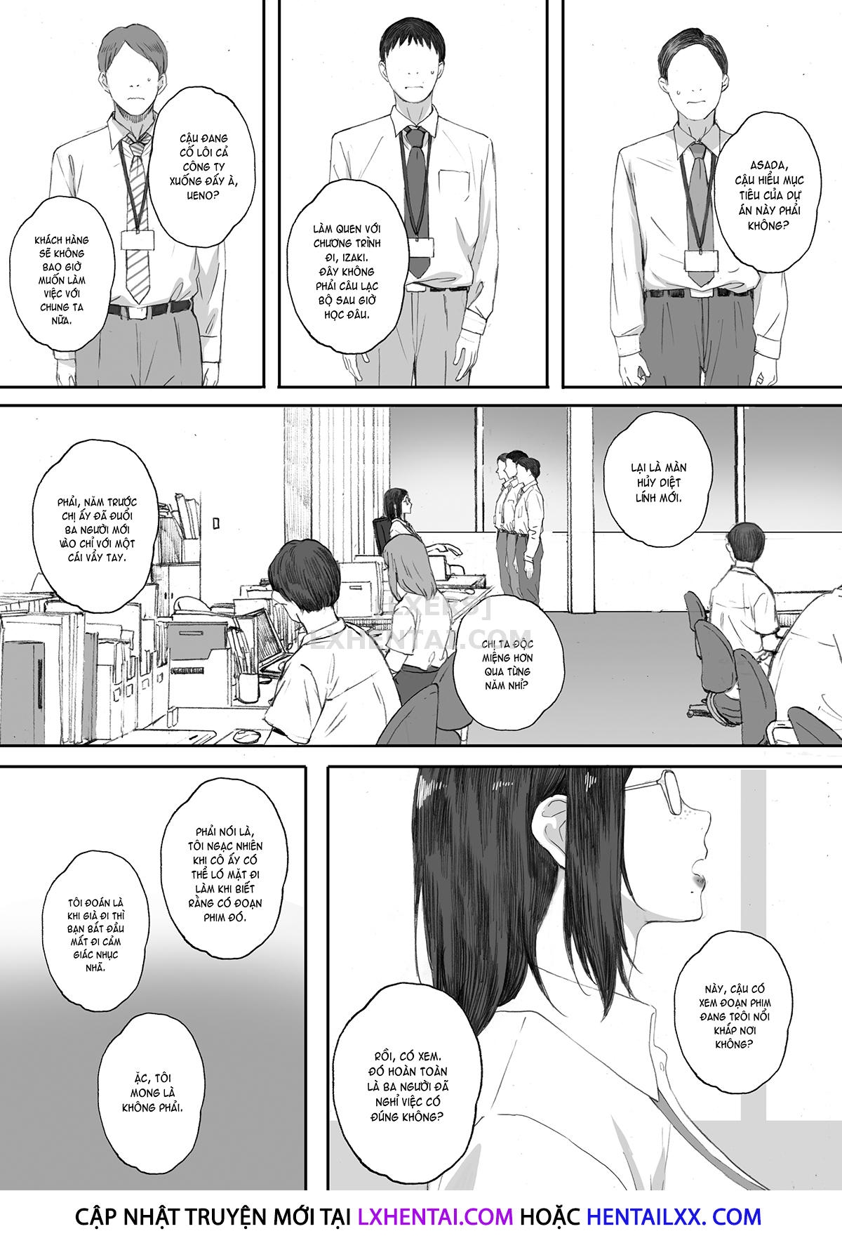 Đọc truyện hentai Middle-Aged Miss Hanada's Defloration - Oneshot