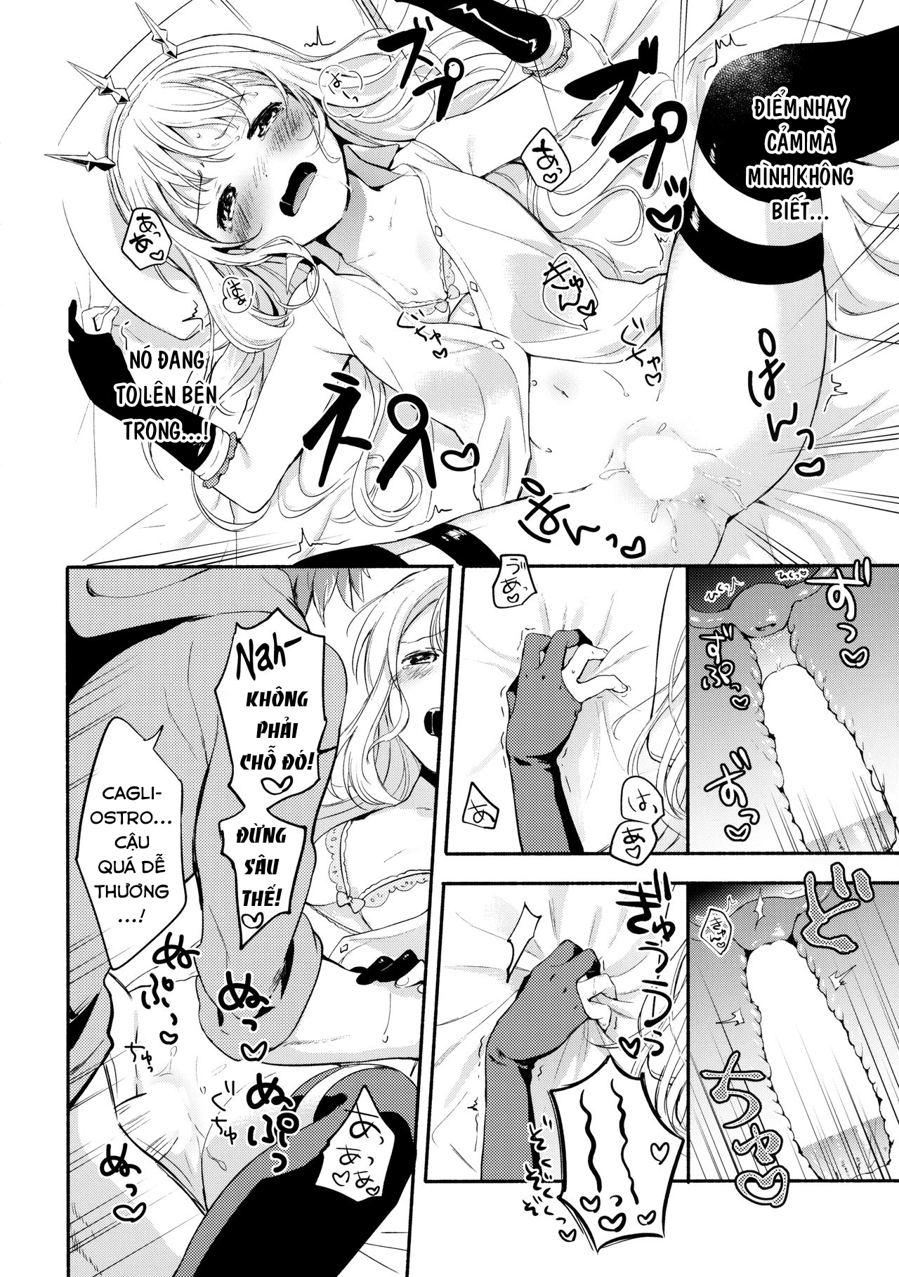 Đọc truyện hentai Cagliostro-chan đang yêu - Oneshot