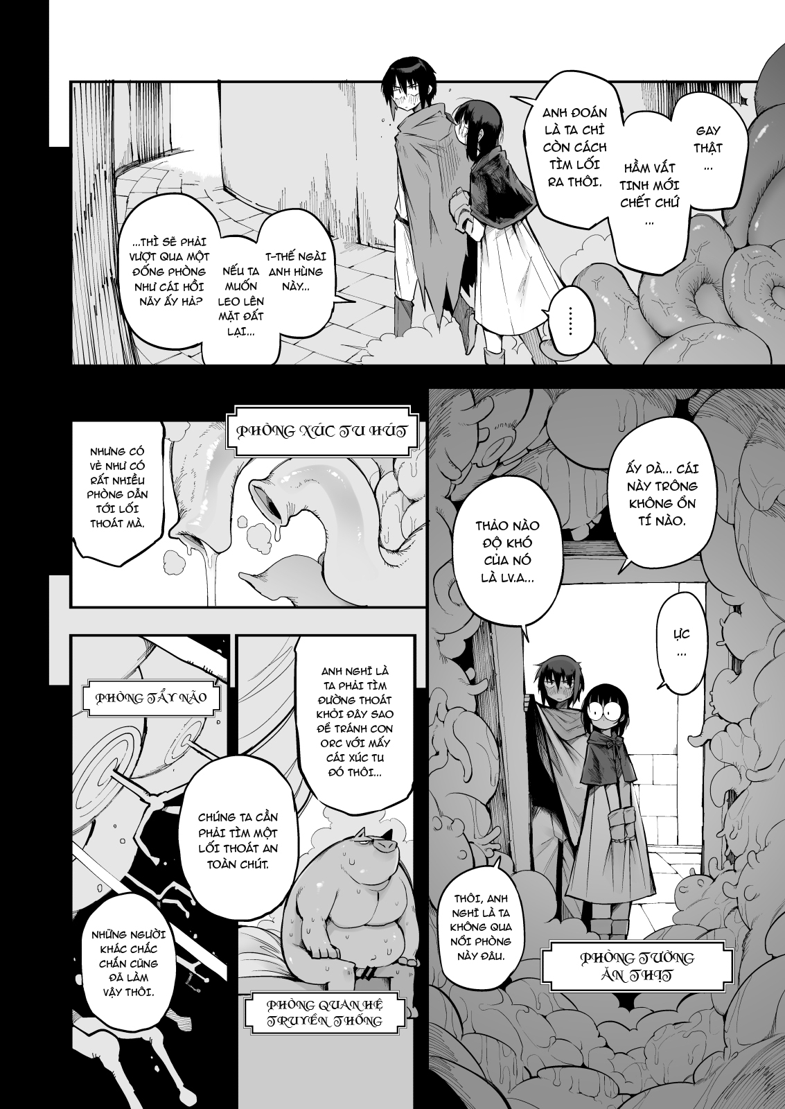 Đọc truyện hentai Sakusei Dungeon Kouryaku ni Mukanai Jimiko no S-kyuu Dosukebe - Oneshot