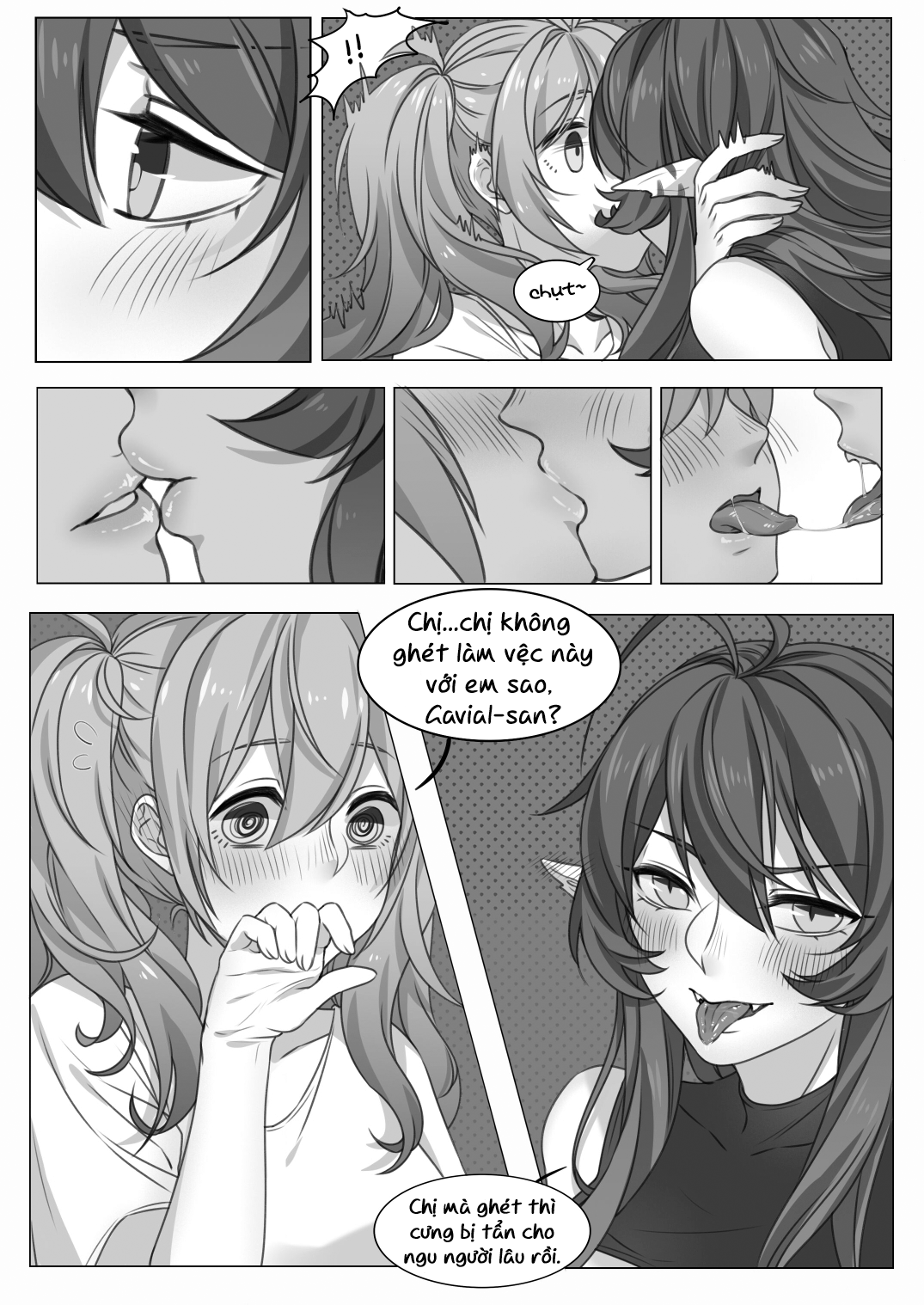 Đọc truyện hentai Tình tứ, quằn quại cùng Gavial - Oneshot