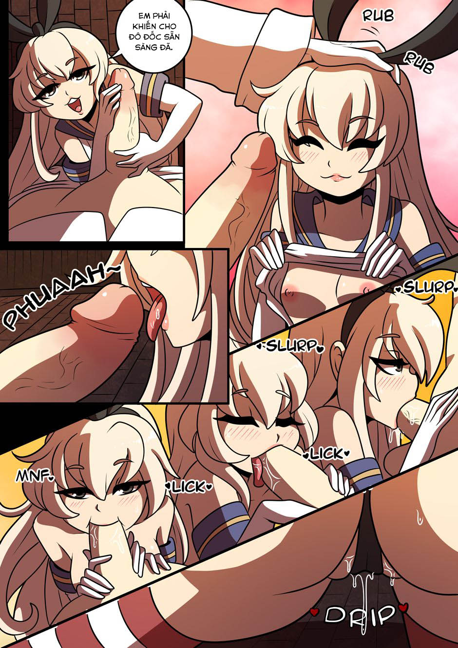 Đọc truyện hentai Shipwife Shimakaze - Oneshot