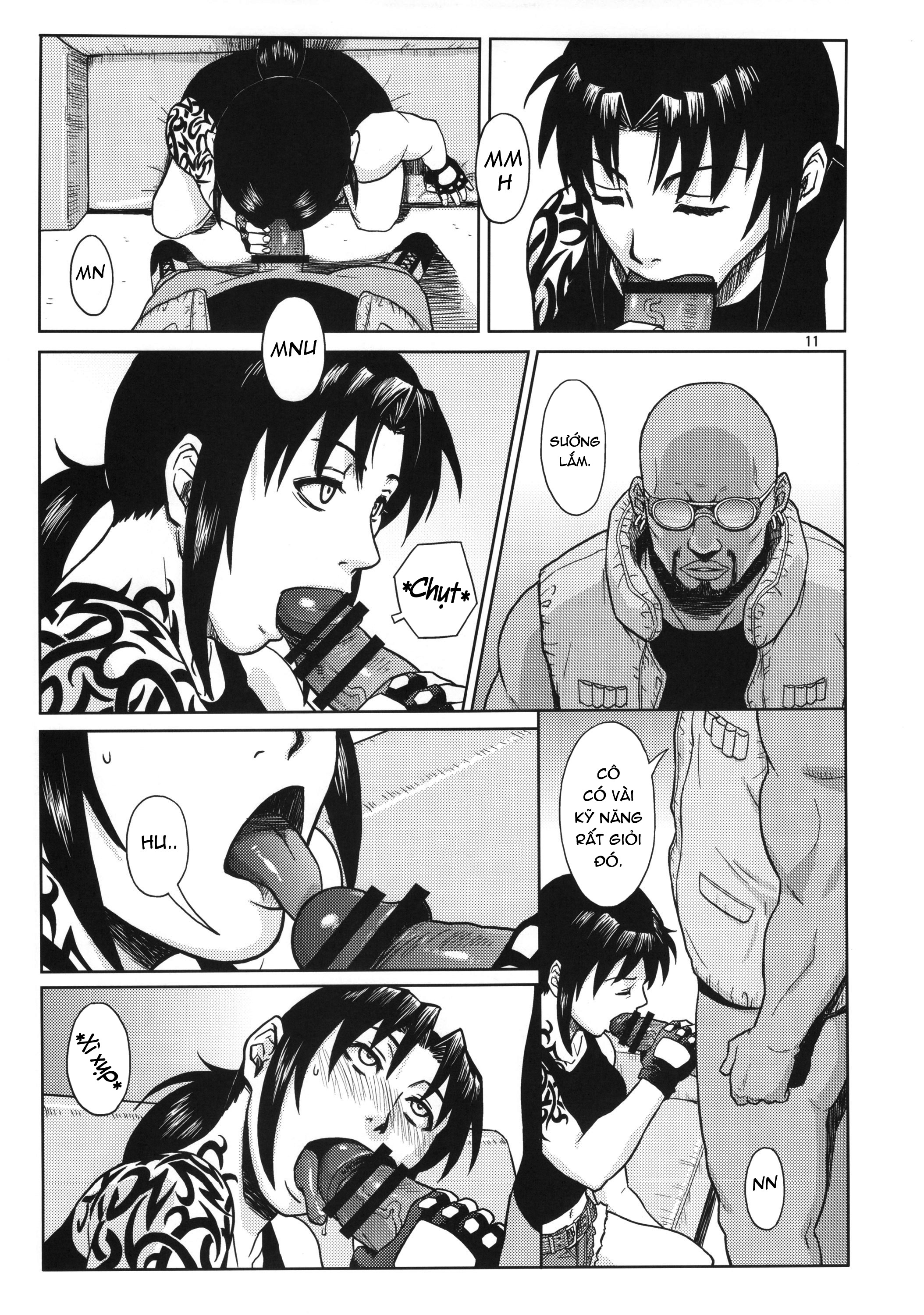 Đọc truyện hentai SUPER BIG SIZE! (BLACK LAGOON) - Oneshot