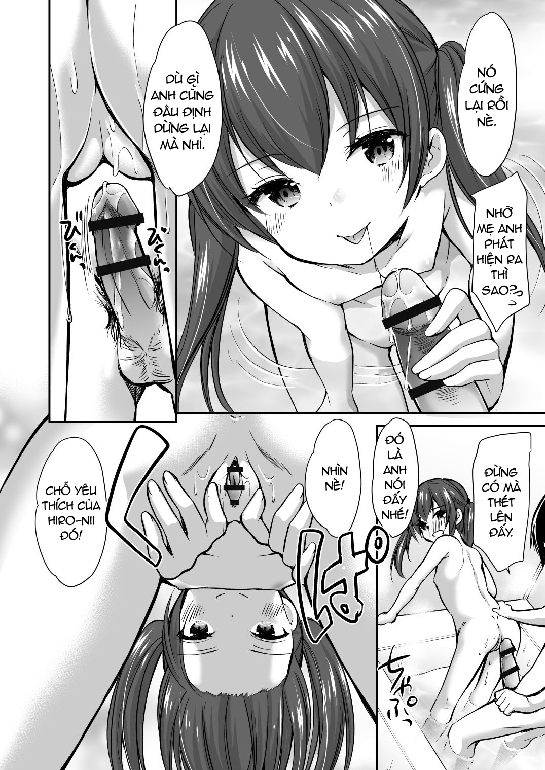 Đọc truyện hentai Bé loli ướt rượt và nii-chan may mắn - Oneshot