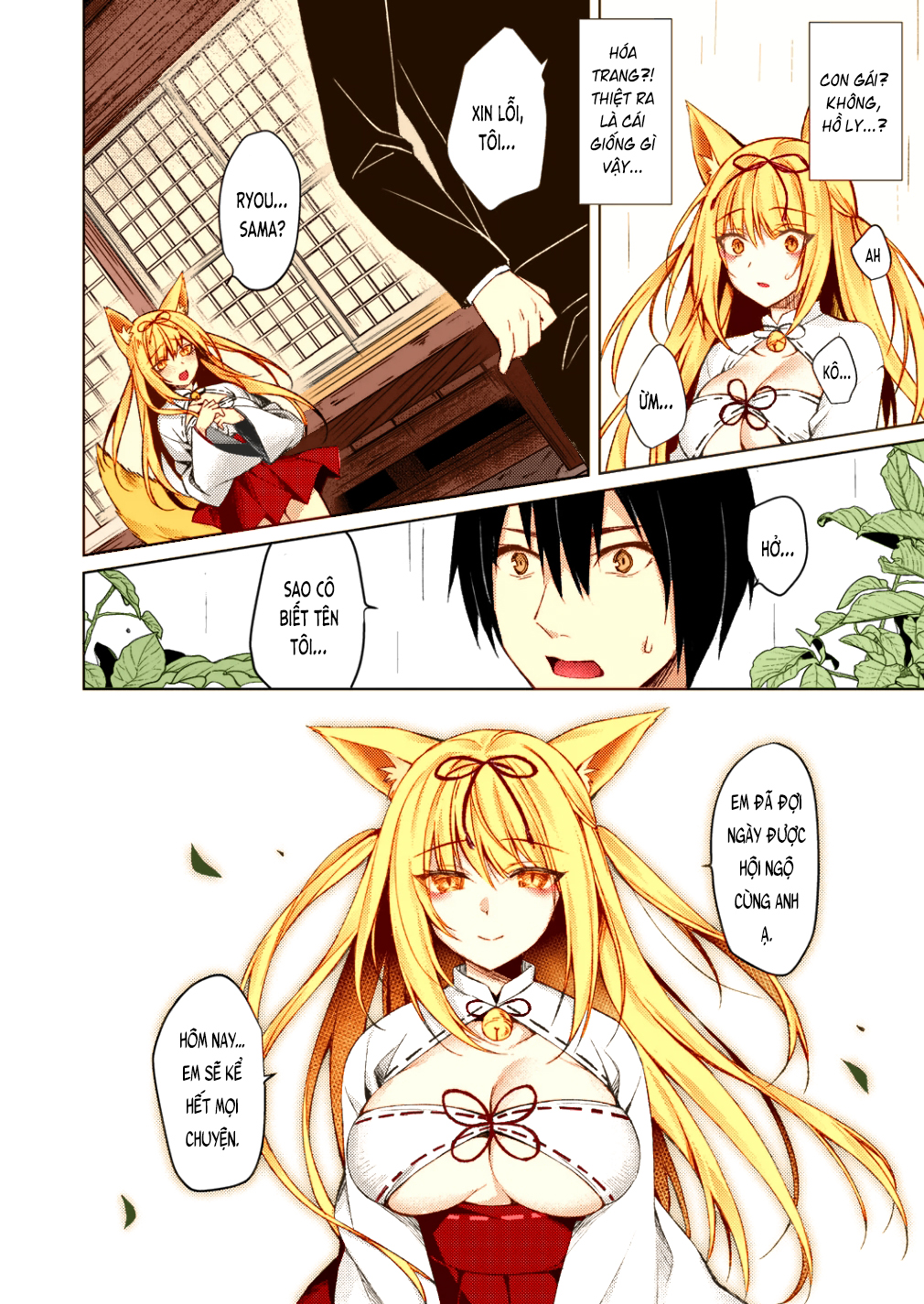 Đọc truyện hentai Làm rễ hồ ly - Oneshot