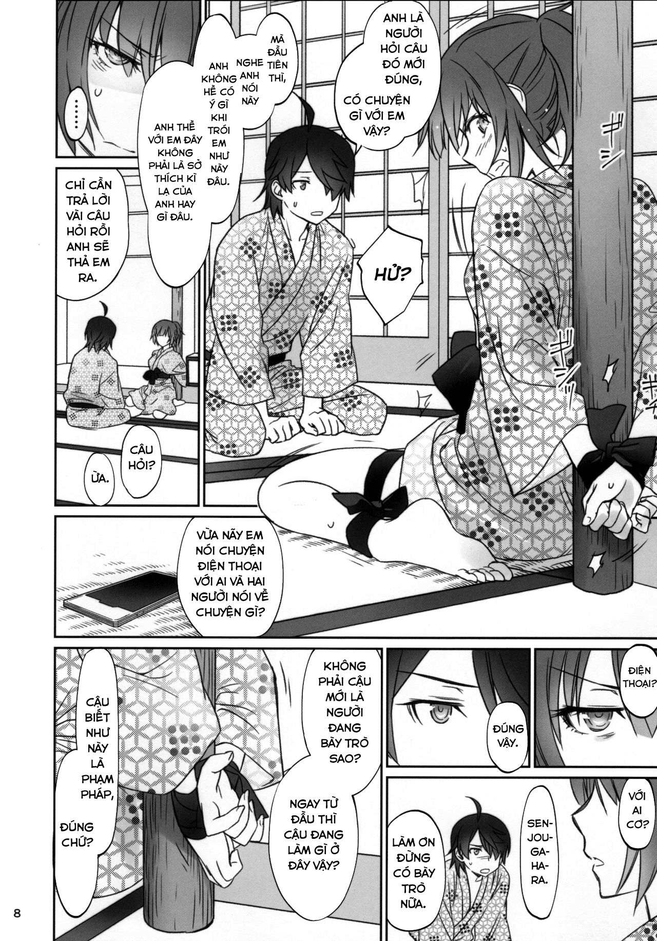 Đọc truyện hentai Hitagi family (Bakemonogatari) - Chap 3.1