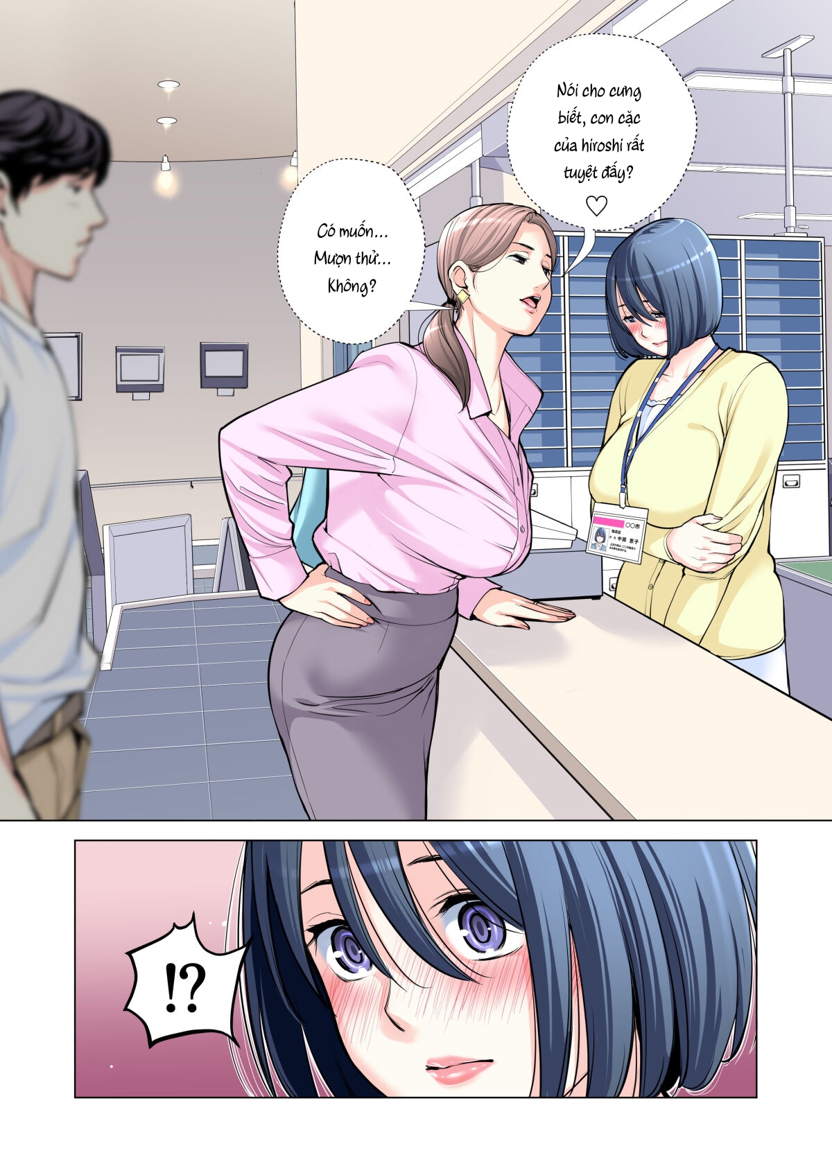 Đọc truyện hentai Những cô trợ lý đã có chồng - Chap 3 Full màu