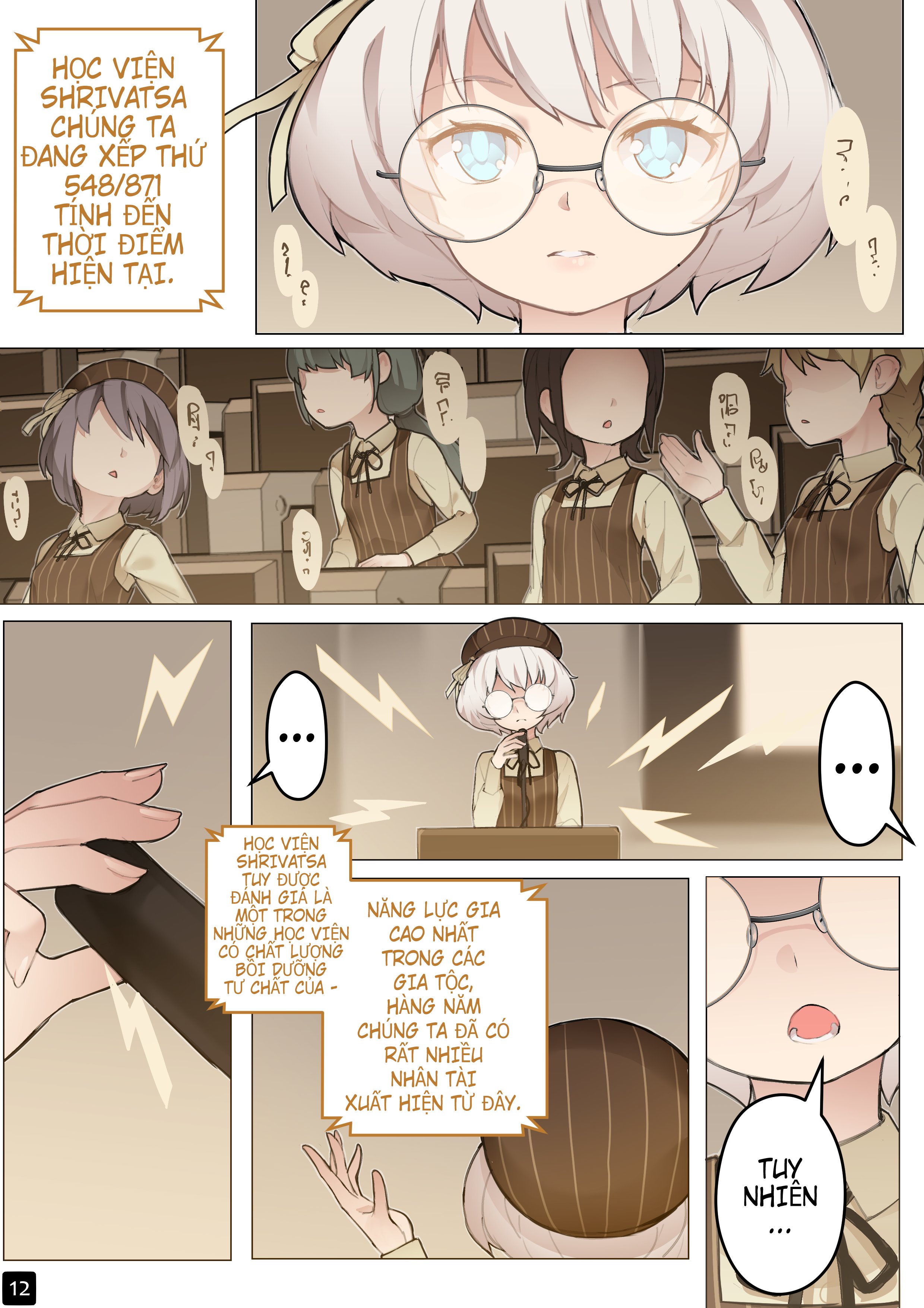 Đọc truyện hentai Điểm kỳ dị của thiếu nữ - Chap 5: Học viện Shrivatsa