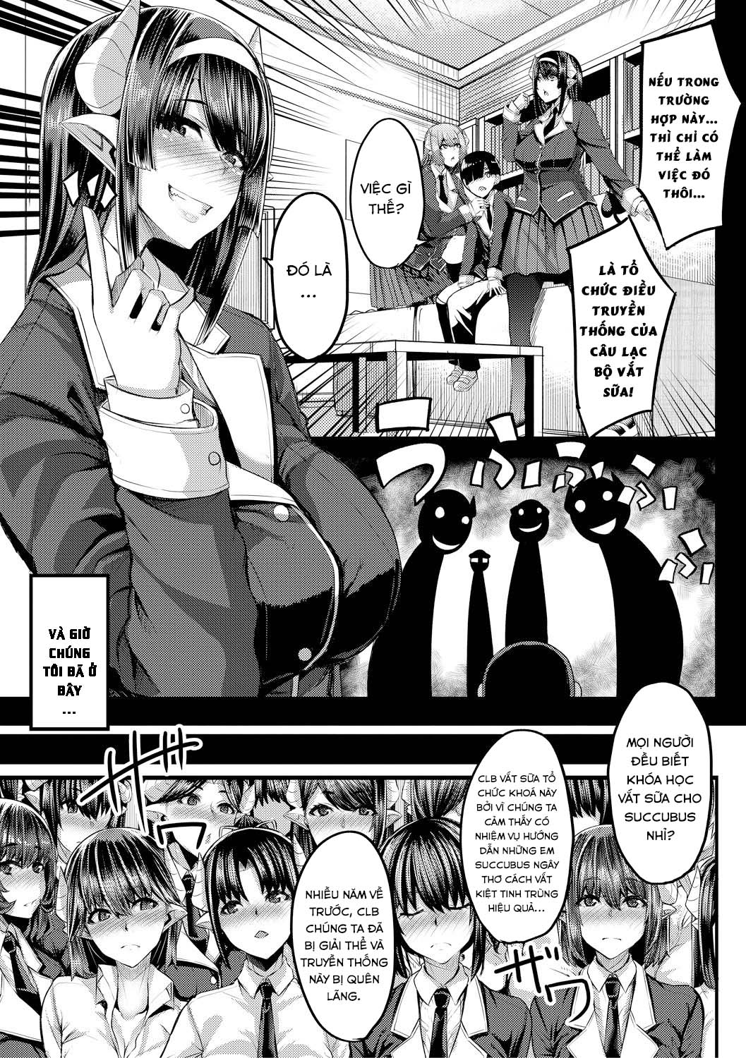 Đọc truyện hentai Succubus Sakusei-bu - Chap 2