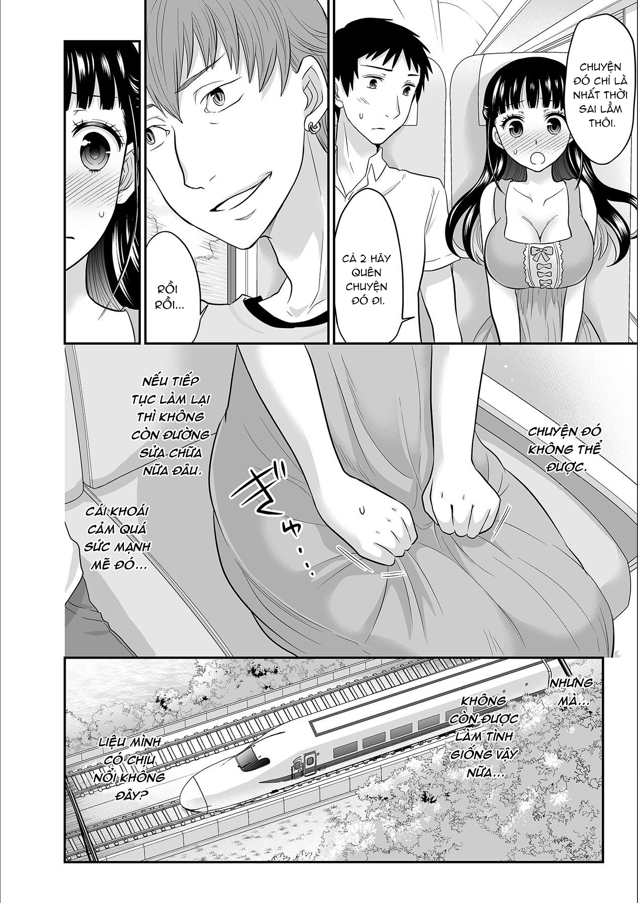Đọc truyện hentai Anh ta không thể làm em thỏa mãn vậy thì anh có làm được không? - Chap 5