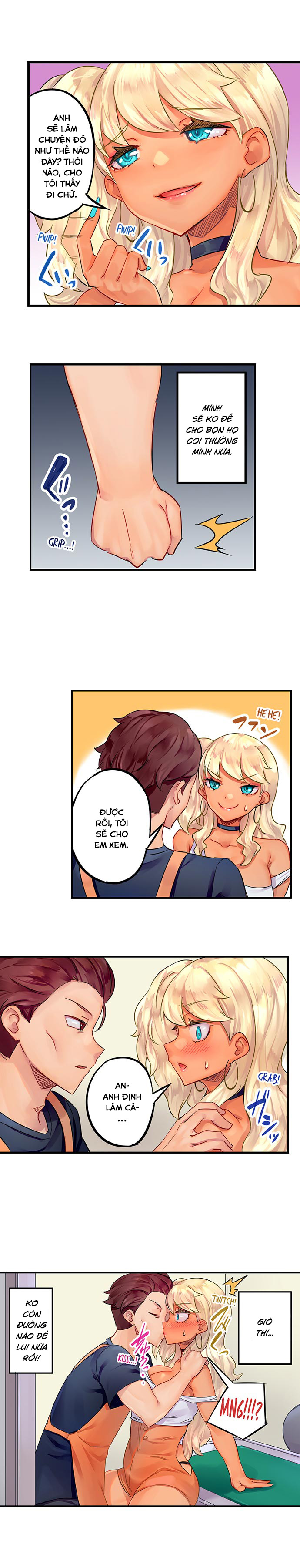 Đọc truyện hentai Trở thành anh quản lí khiến cô gái rám nắng này lên đỉnh - Tập 2: Đụng chạm em gal