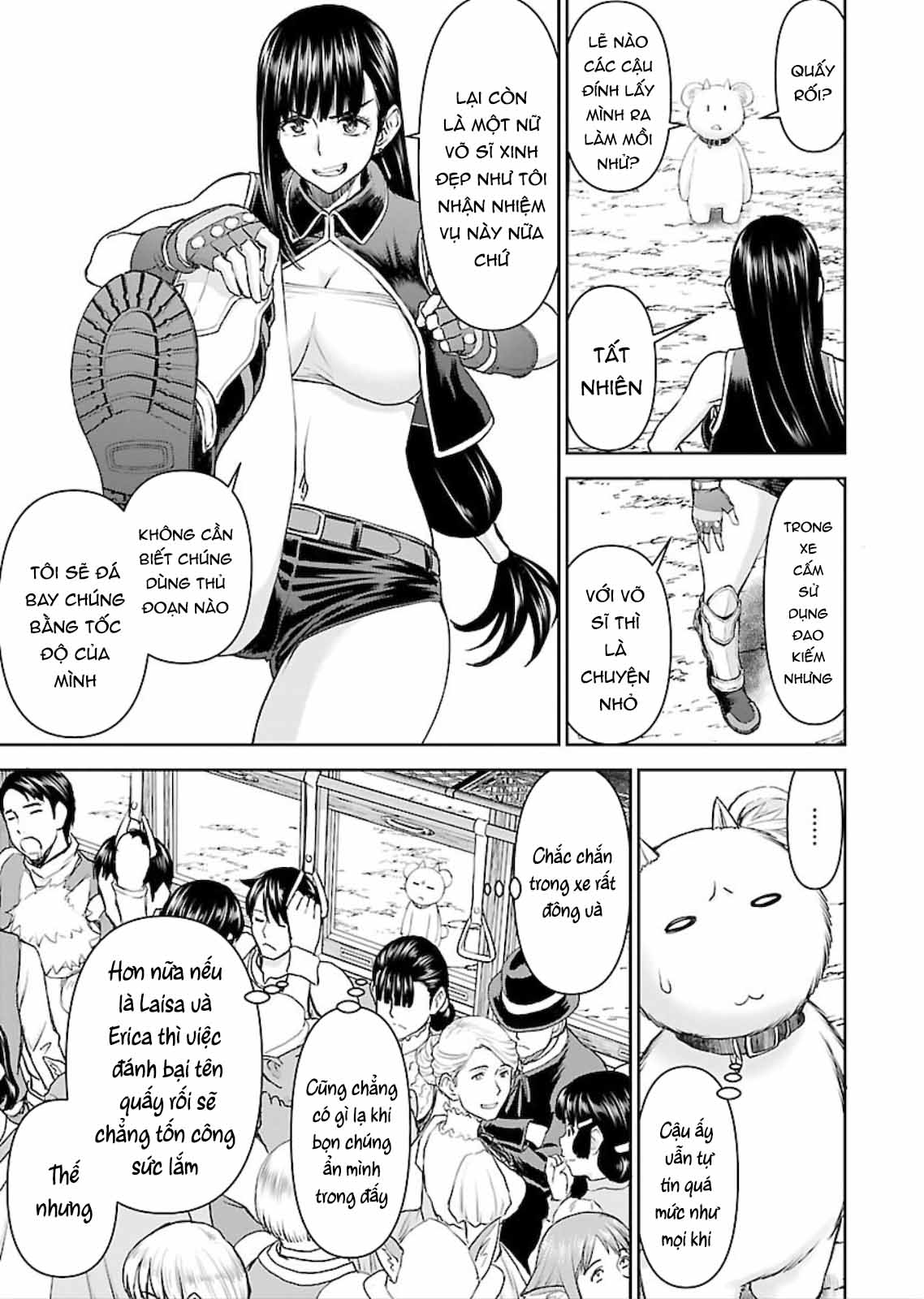 Đọc truyện hentai Xạ thủ mềm mại của Nữ chiến binh - Chap 6